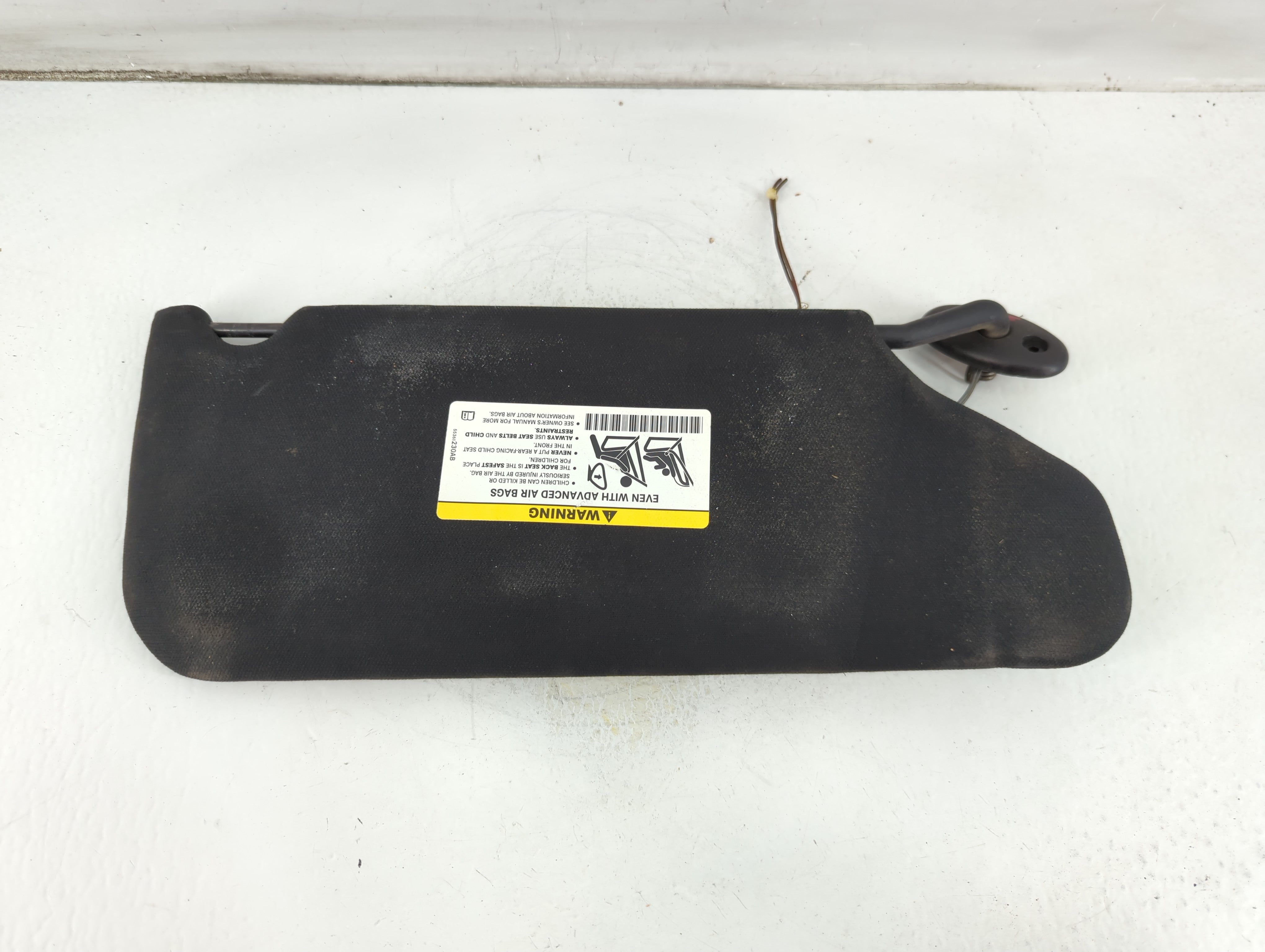 2011-2014 Dodge Avenger Sun Visor Shade Replacement Driver Left Mirror Fits Fits 2011 2012 2013 2014 OEM Used Auto Parts - Oemusedautoparts1.com