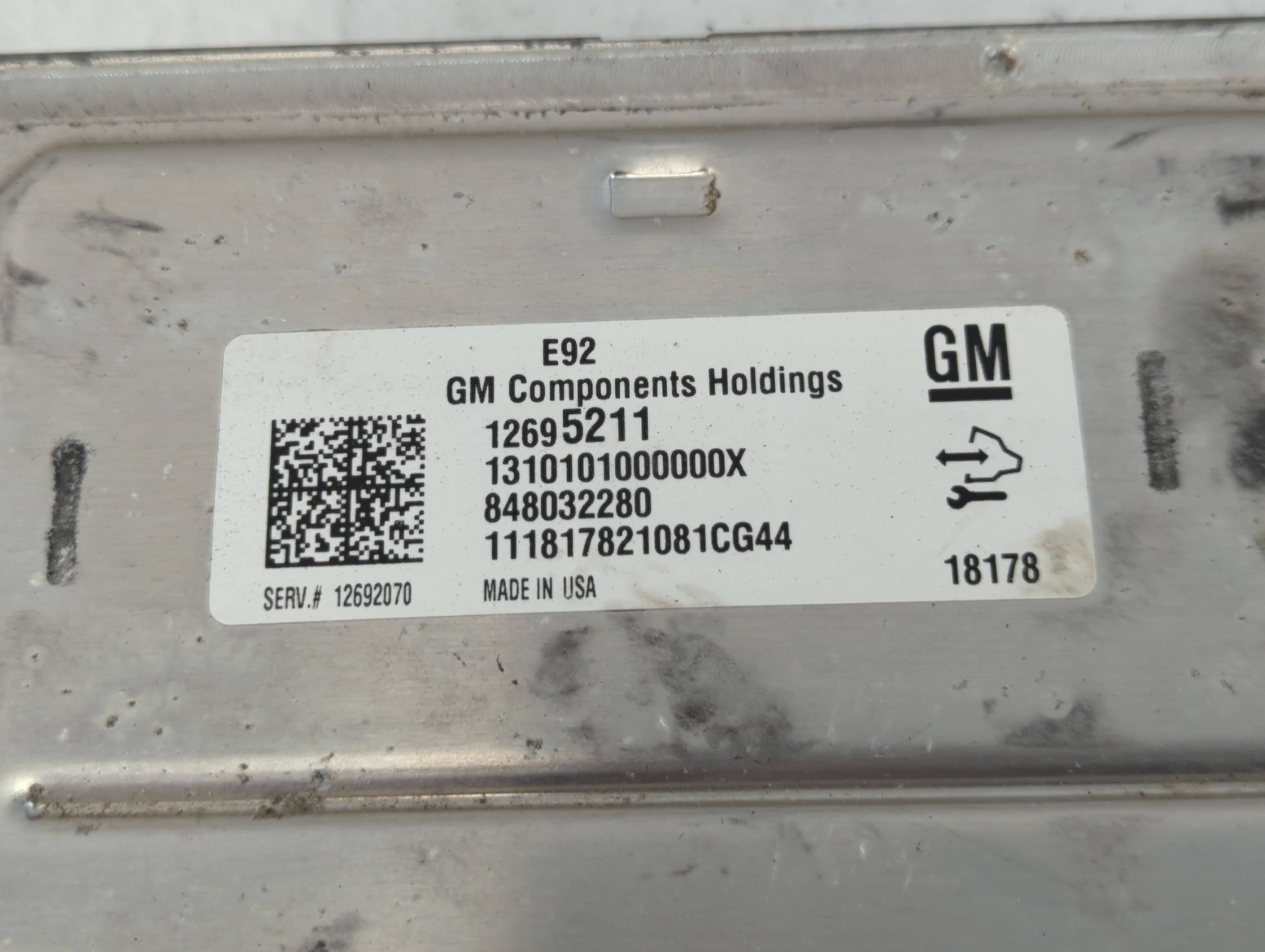 2019 Chevrolet Silverado 1500 PCM Engine Control Computer ECU ECM PCU OEM P/N:12695211 Fits Fits 2018 2020 2021 OEM Used Auto Parts - Oemusedautoparts1.com