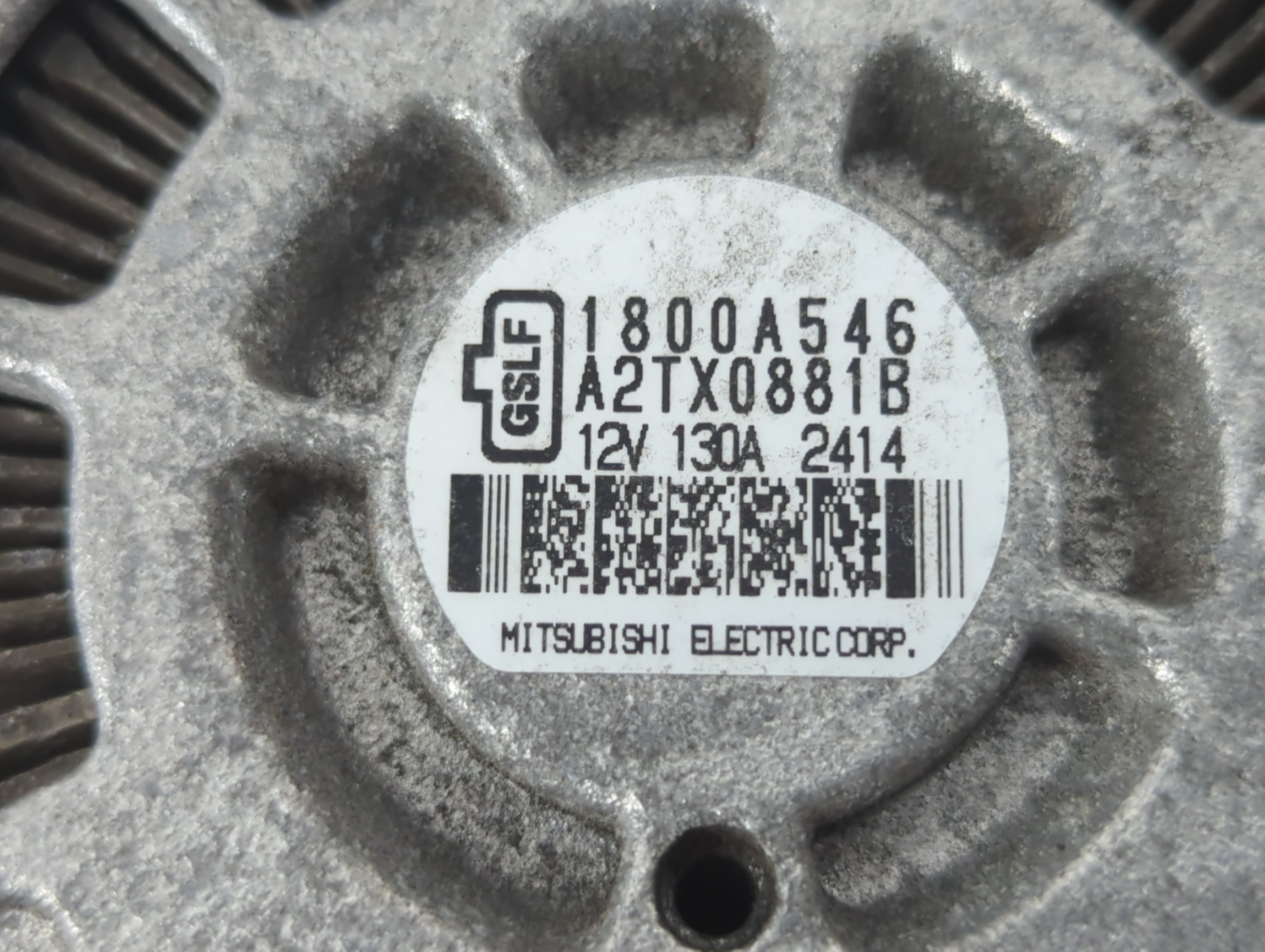 2011-2017 Mitsubishi Outlander Sport Alternator Replacement Generator Charging Assembly Engine OEM P/N:A2TX0881B 1800A5446 Fits OEM Used Auto Parts - Oemusedautoparts1.com