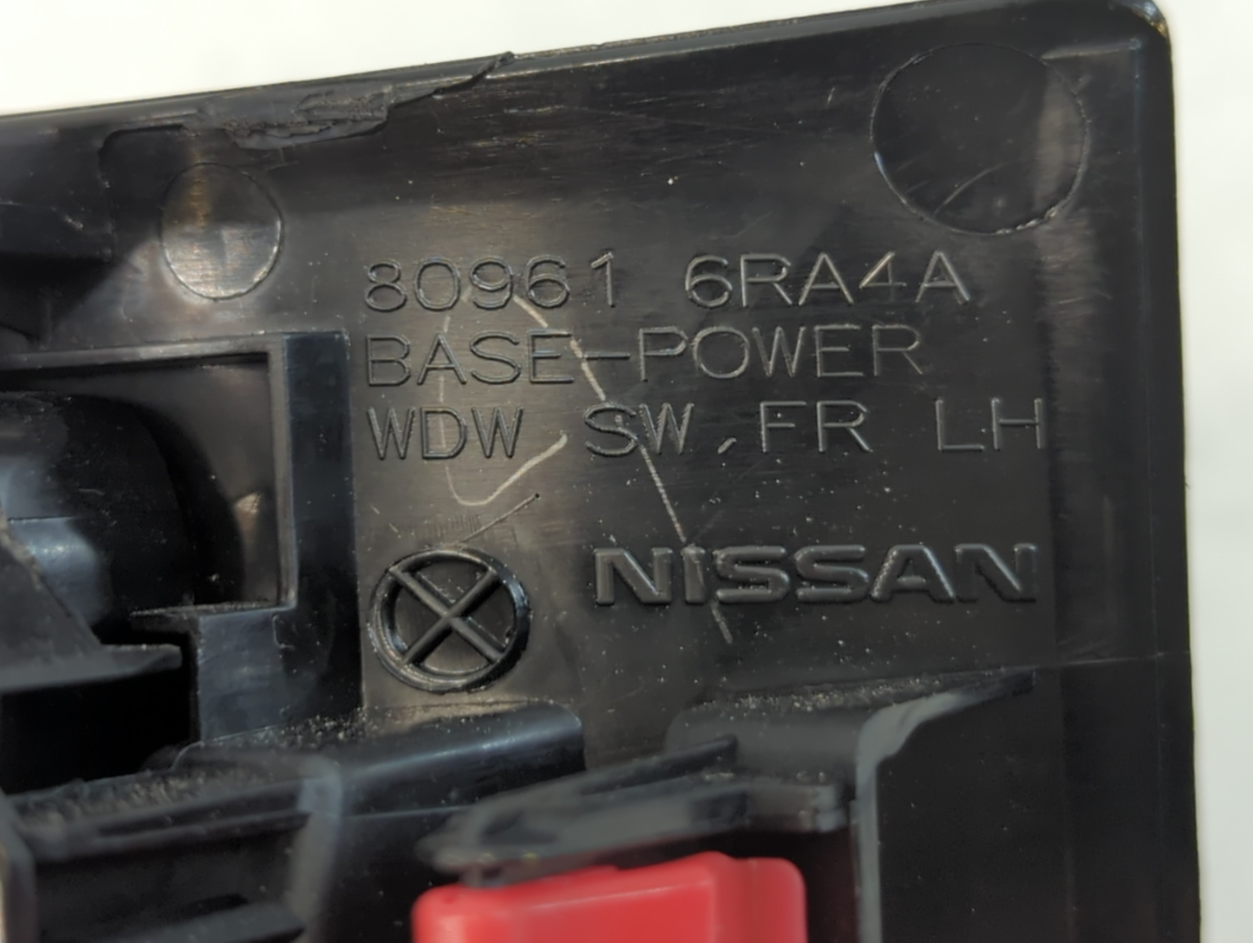 2021-2022 Nissan Rogue Master Power Window Switch Replacement Driver Side Left P/N:80961 6RA4A 20240527 Fits Fits 2021 2022 OEM Used Auto Parts - Oemusedautoparts1.com