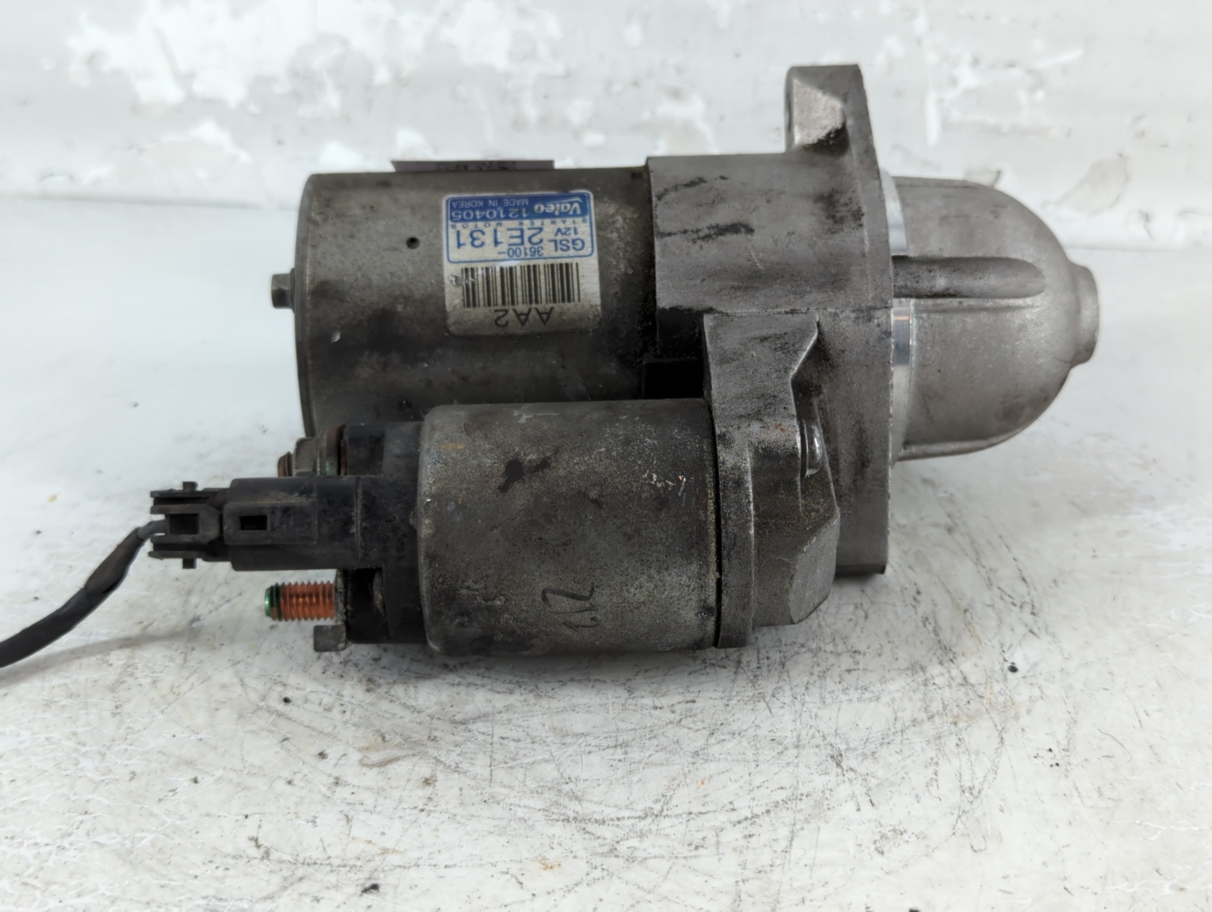 2014-2020 Hyundai Elantra Car Starter Motor Solenoid OEM P/N:1210405 36100-2E131 Fits Fits 2014 2015 2016 2017 2018 2019 2020 OEM Used Auto Parts - Oemusedautoparts1.com