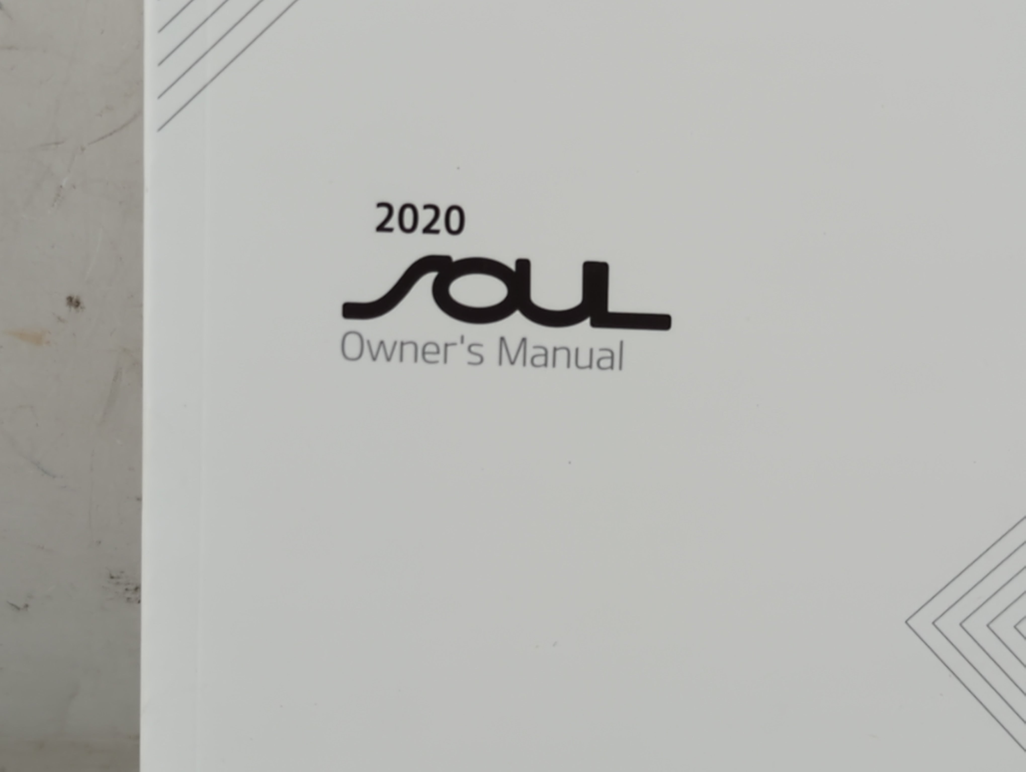 2020 Kia Soul Owners Manual Book Guide P/N:LK00-EU02J OEM Used Auto Parts - Oemusedautoparts1.com