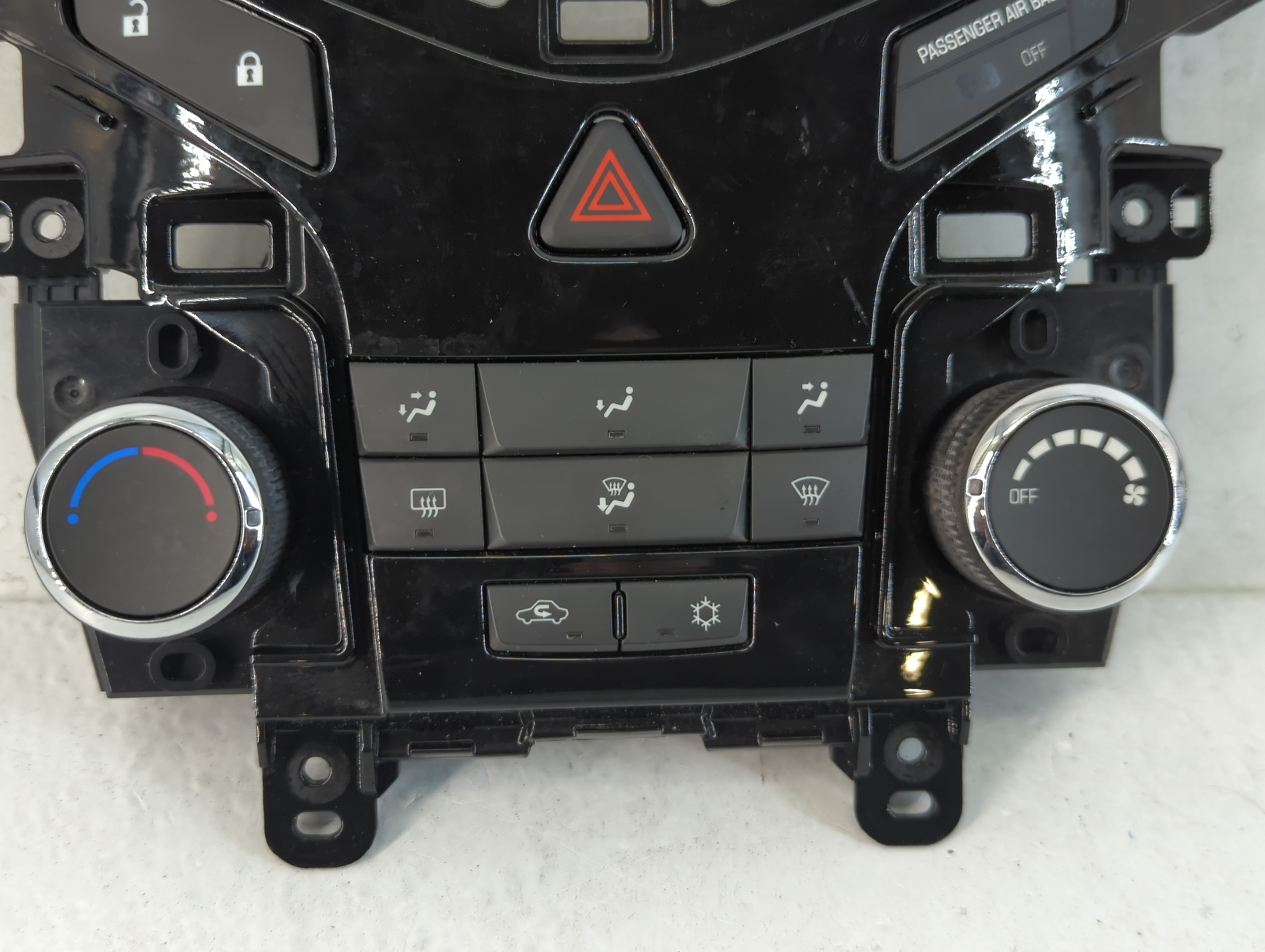 2012-2016 Chevrolet Cruze Climate Control Module Temperature AC/Heater Replacement P/N:95146207 Fits Fits 2012 2013 2014 2015 2016 OEM Used Auto Parts - Oemusedautoparts1.com