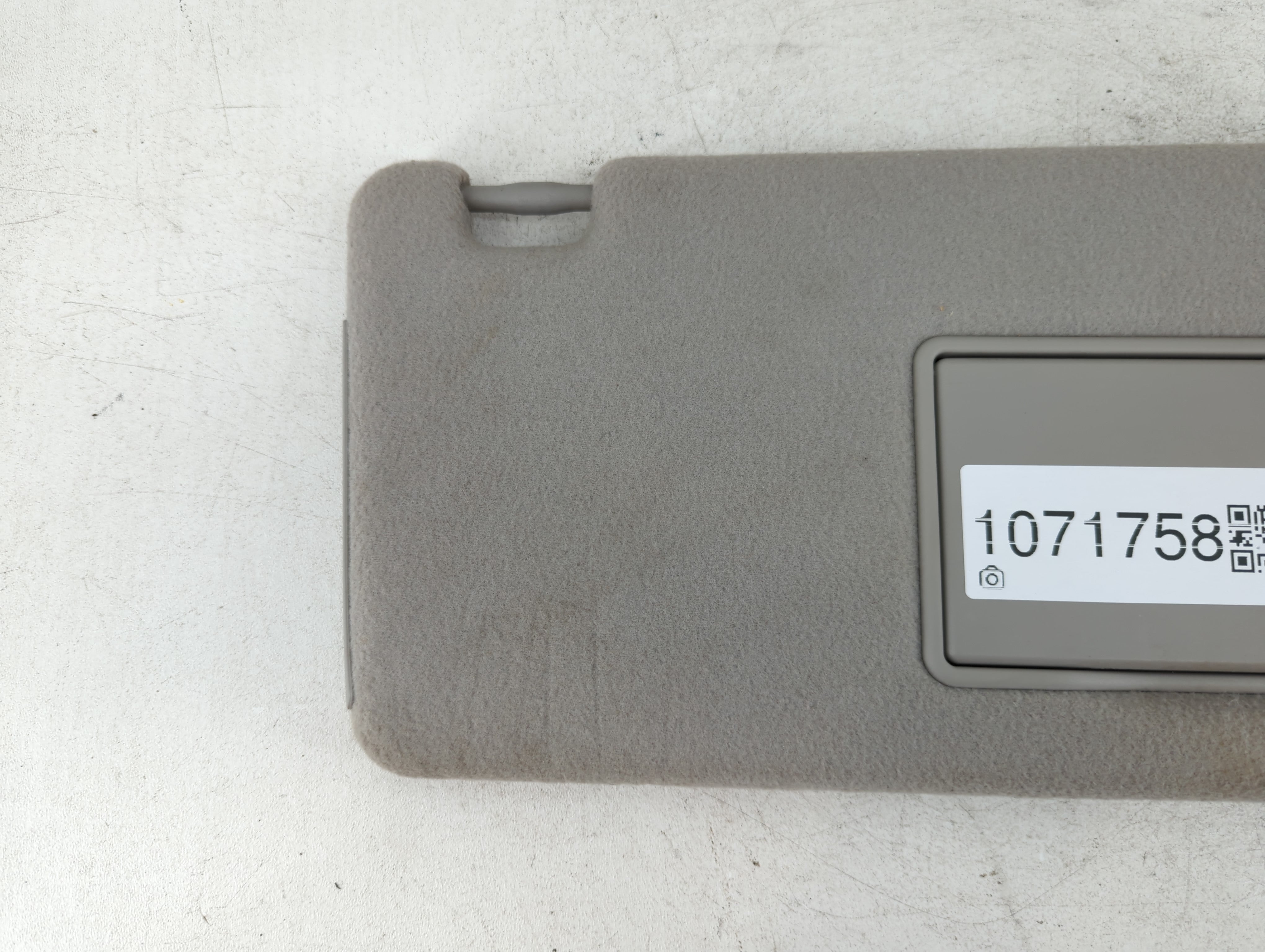 2005-2012 Nissan Frontier Sun Visor Shade Replacement Passenger Right Mirror Fits Fits 2005 2006 2007 2008 2009 2010 2011 2012 OEM Used Auto Parts - Oemusedautoparts1.com