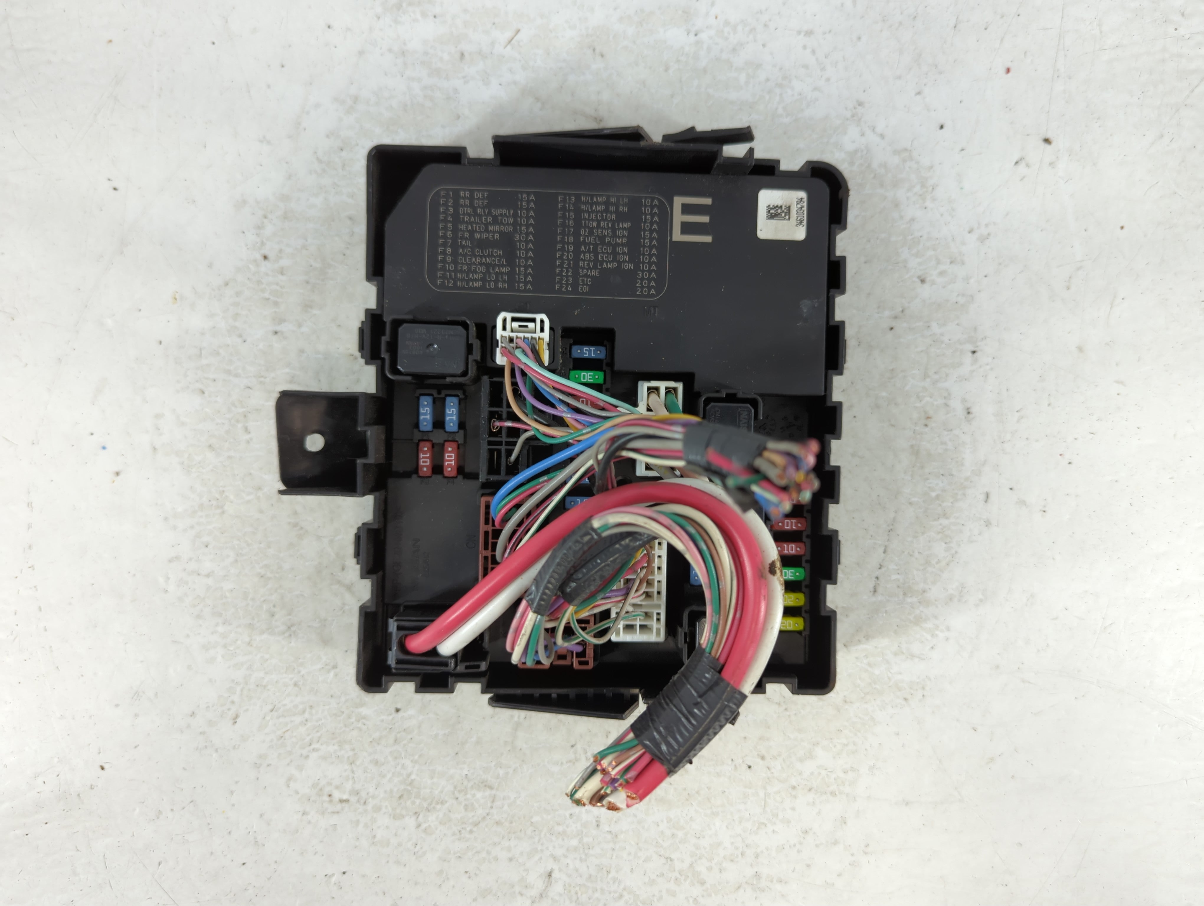2010-2022 Nissan Frontier Fusebox Fuse Box Panel Relay Module P/N:284B7 ZE03B Fits OEM Used Auto Parts - Oemusedautoparts1.com