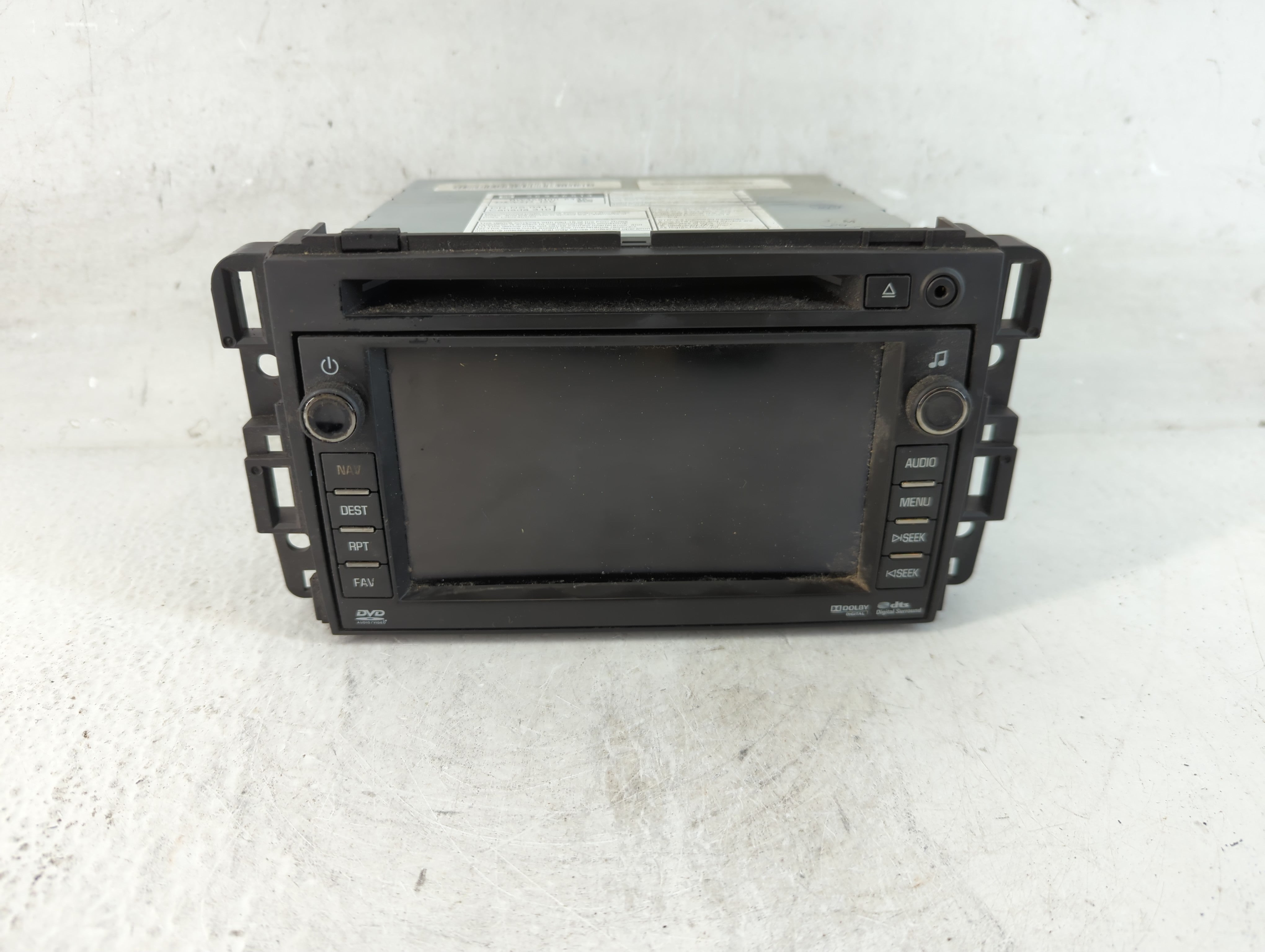2010 Chevrolet Suburban 1500 Radio AM FM Cd Player Receiver Replacement P/N:25966513 Fits Fits 2011 OEM Used Auto Parts - Oemusedautoparts1.com