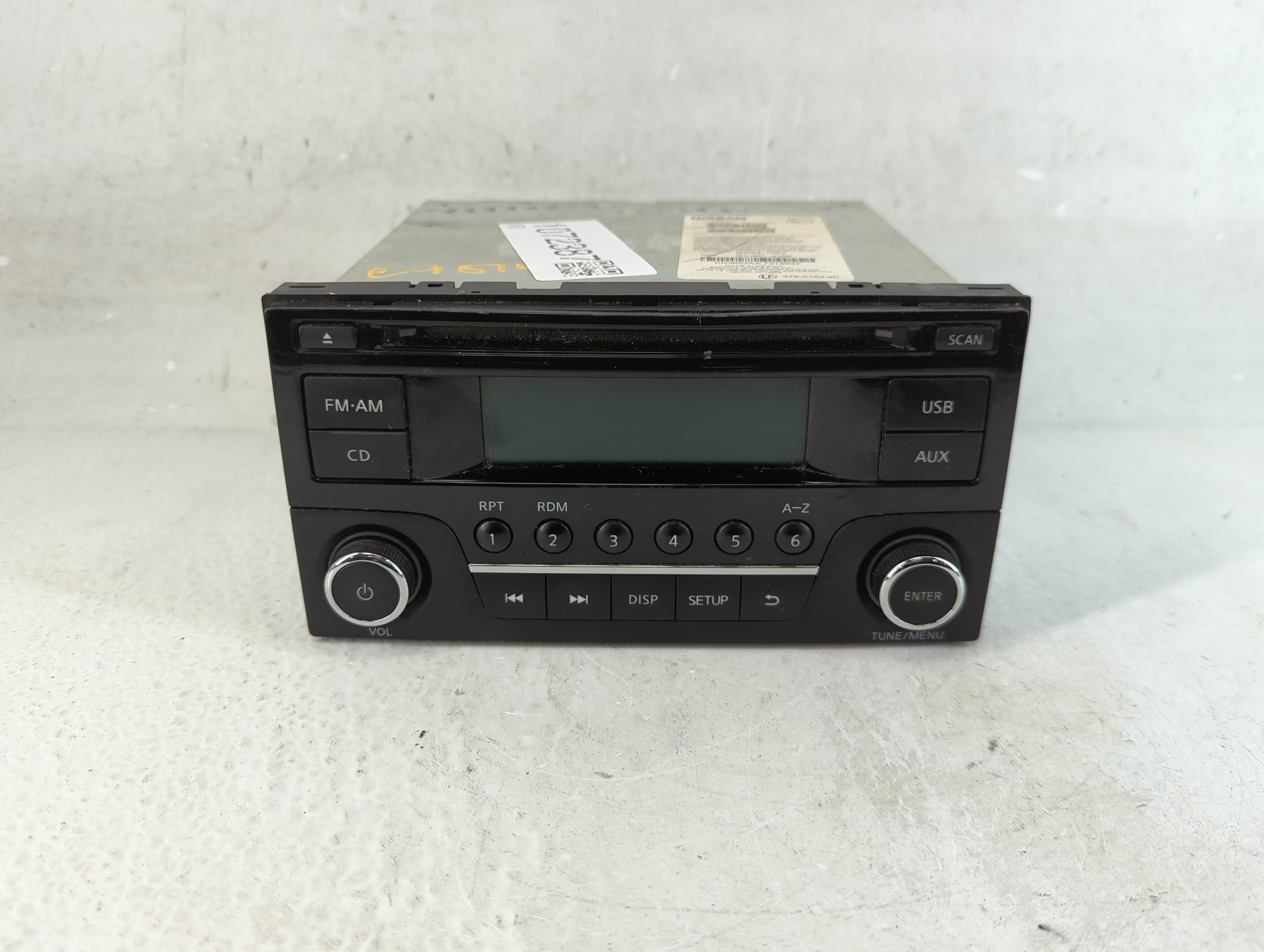 2017-2019 Nissan Sentra Radio AM FM Cd Player Receiver Replacement P/N:28185 9MC1A Fits Fits 2017 2018 2019 OEM Used Auto Parts - Oemusedautoparts1.com
