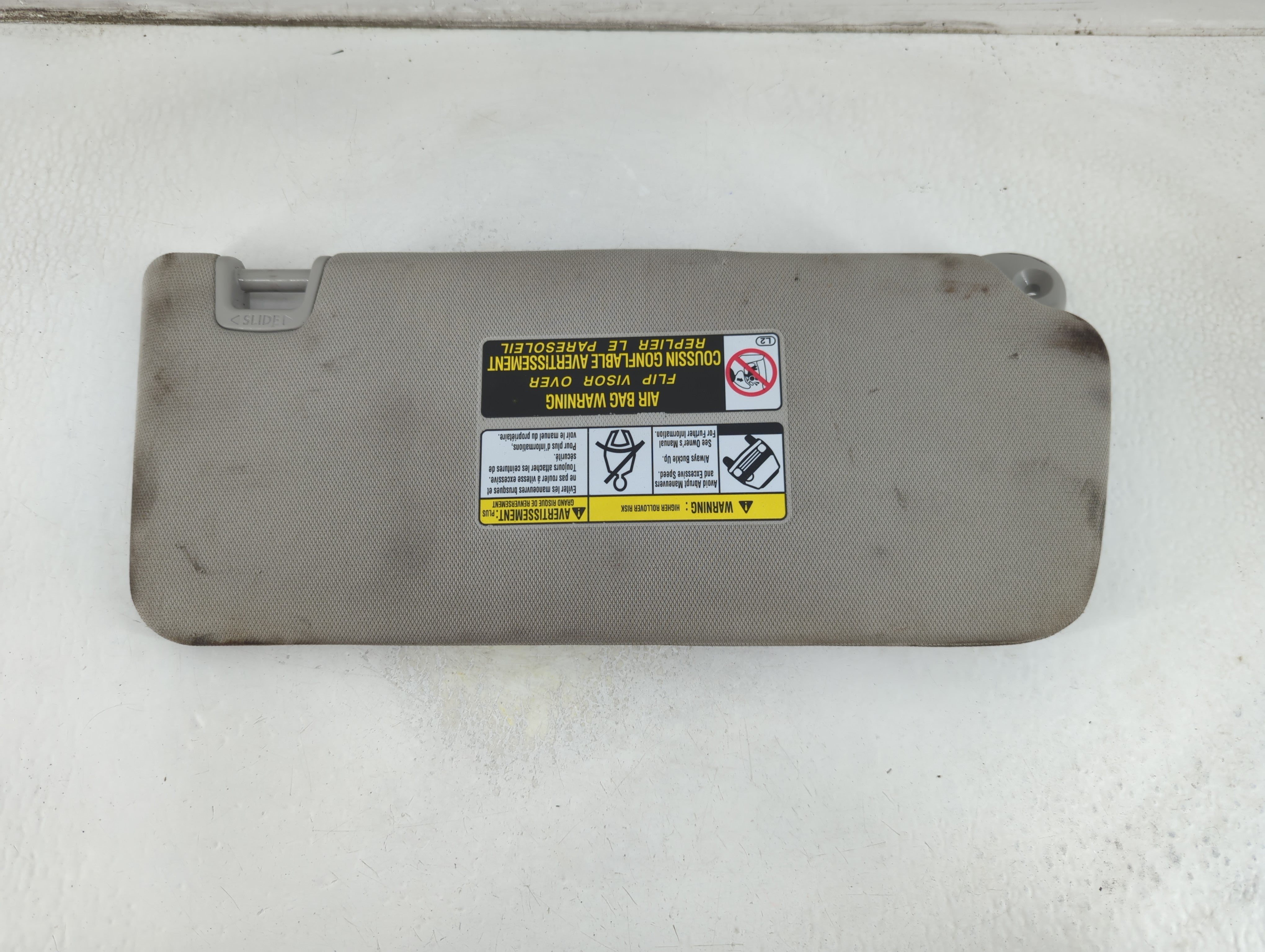 2016-2022 Toyota Tacoma Sun Visor Shade Replacement Driver Left Mirror Fits Fits 2016 2017 2018 2019 2020 2021 2022 OEM Used Auto Parts - Oemusedautoparts1.com