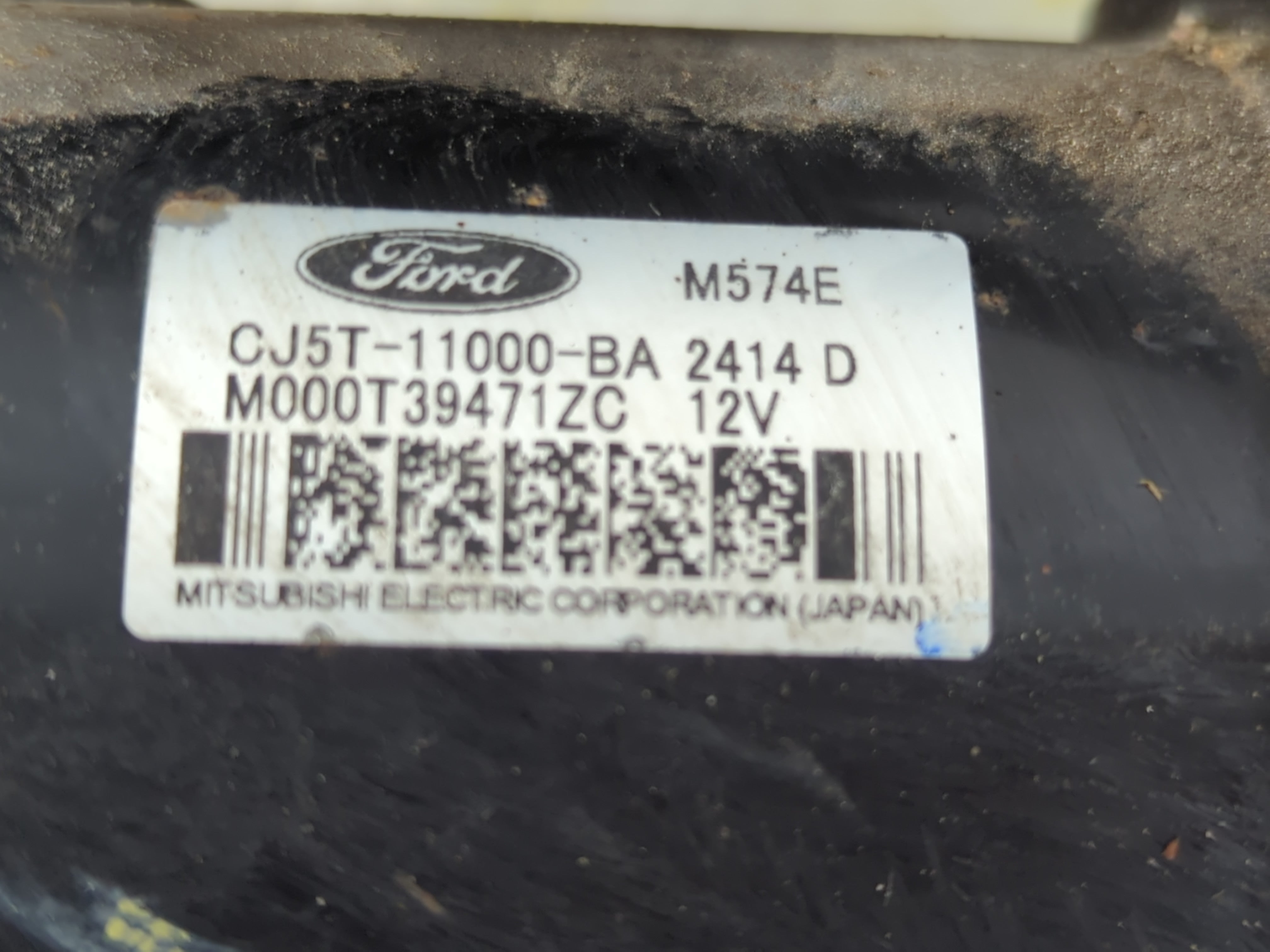 2013-2016 Ford Escape Car Starter Motor Solenoid OEM P/N:M000T39471ZC CJ5T-11000-BA Fits Fits 2013 2014 2015 2016 OEM Used Auto Parts - Oemusedautoparts1.com