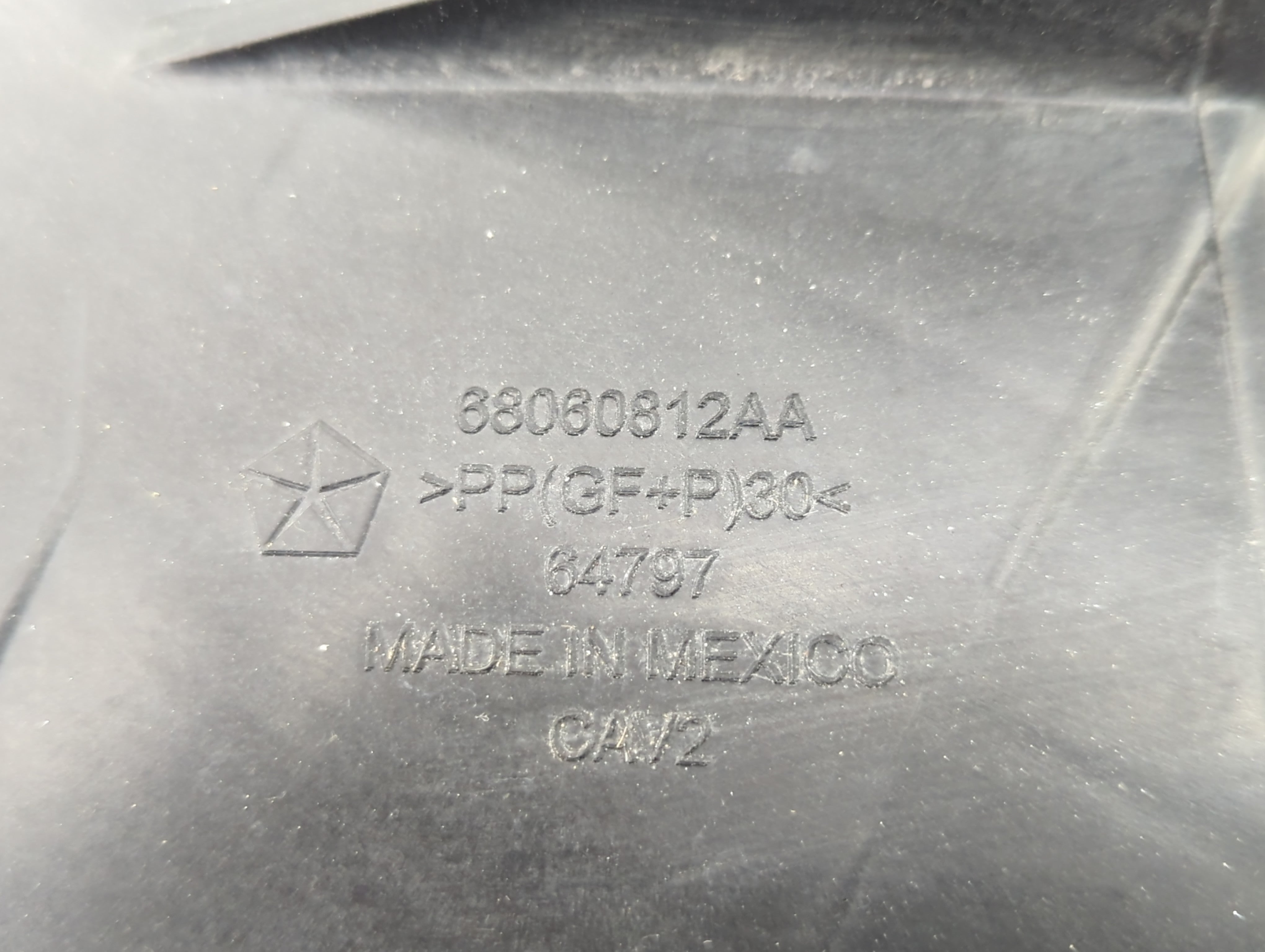 2014-2019 Dodge Journey Air Cleaner Intake-duct Hose Tube - Oemusedautoparts1.com