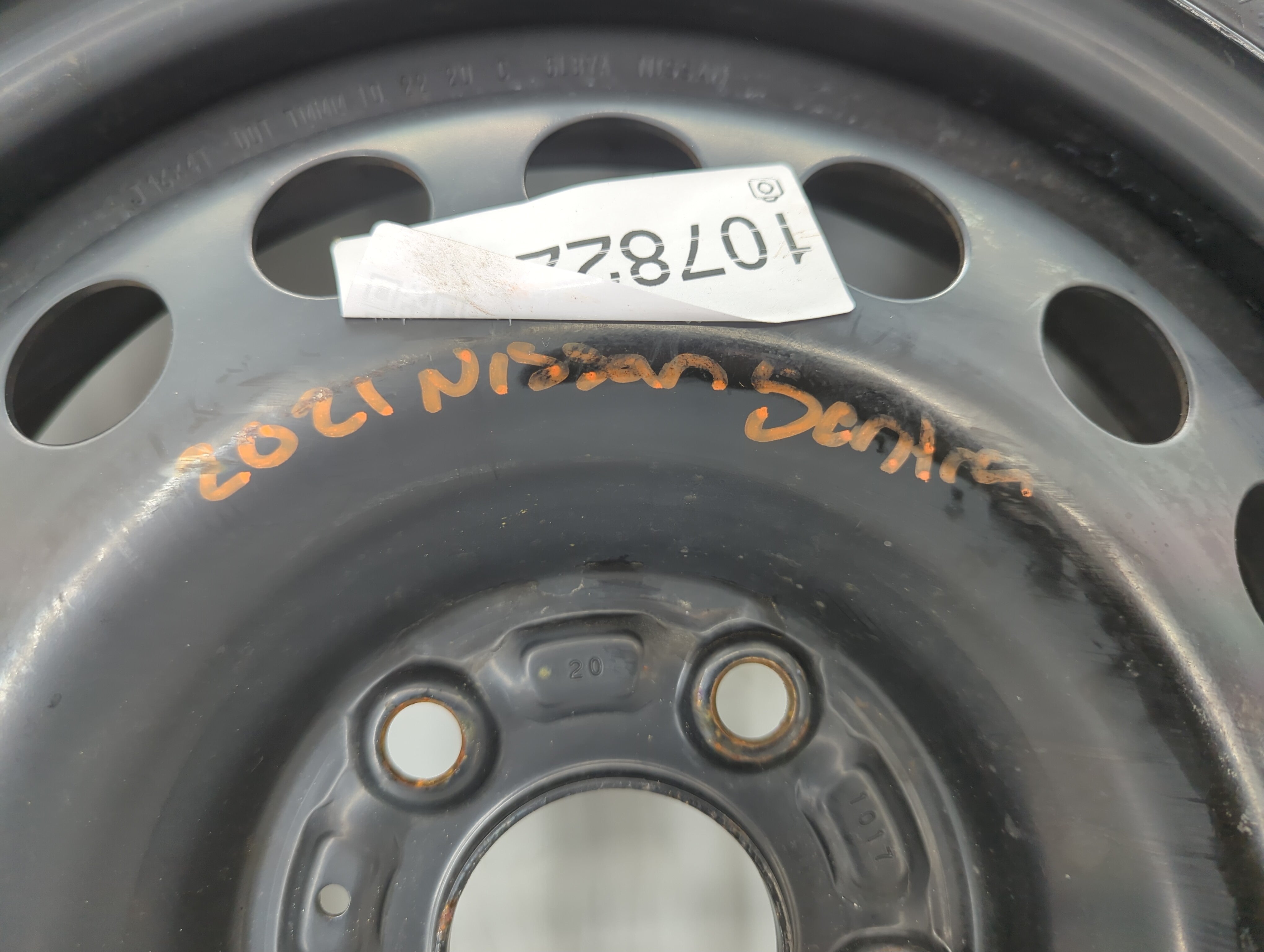 2020-2022 Nissan Sentra Spare Donut Tire Wheel Rim Oem - Oemusedautoparts1.com
