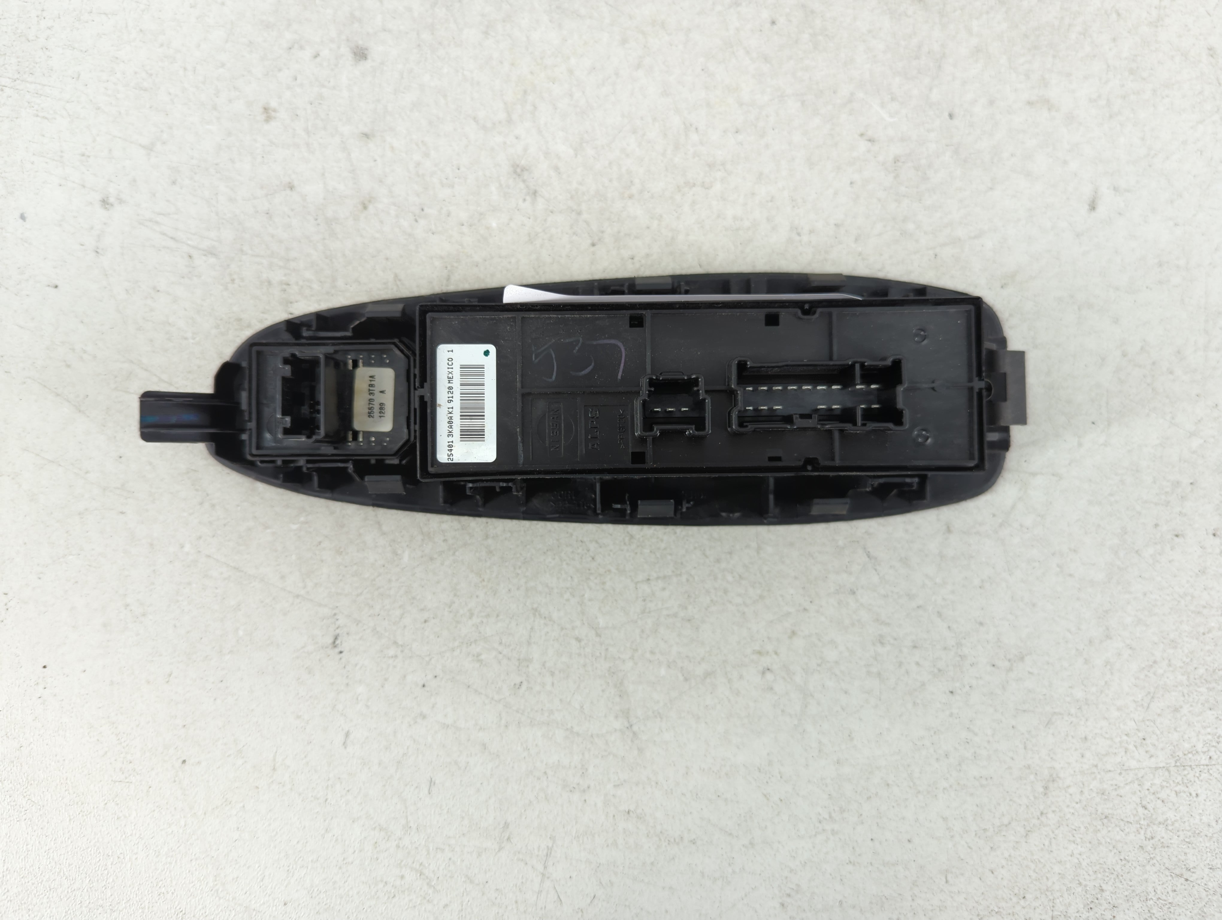 2013-2020 Nissan Pathfinder Master Power Window Switch Replacement Driver Side Left P/N:25401 3KA0A Fits OEM Used Auto Parts - Oemusedautoparts1.com