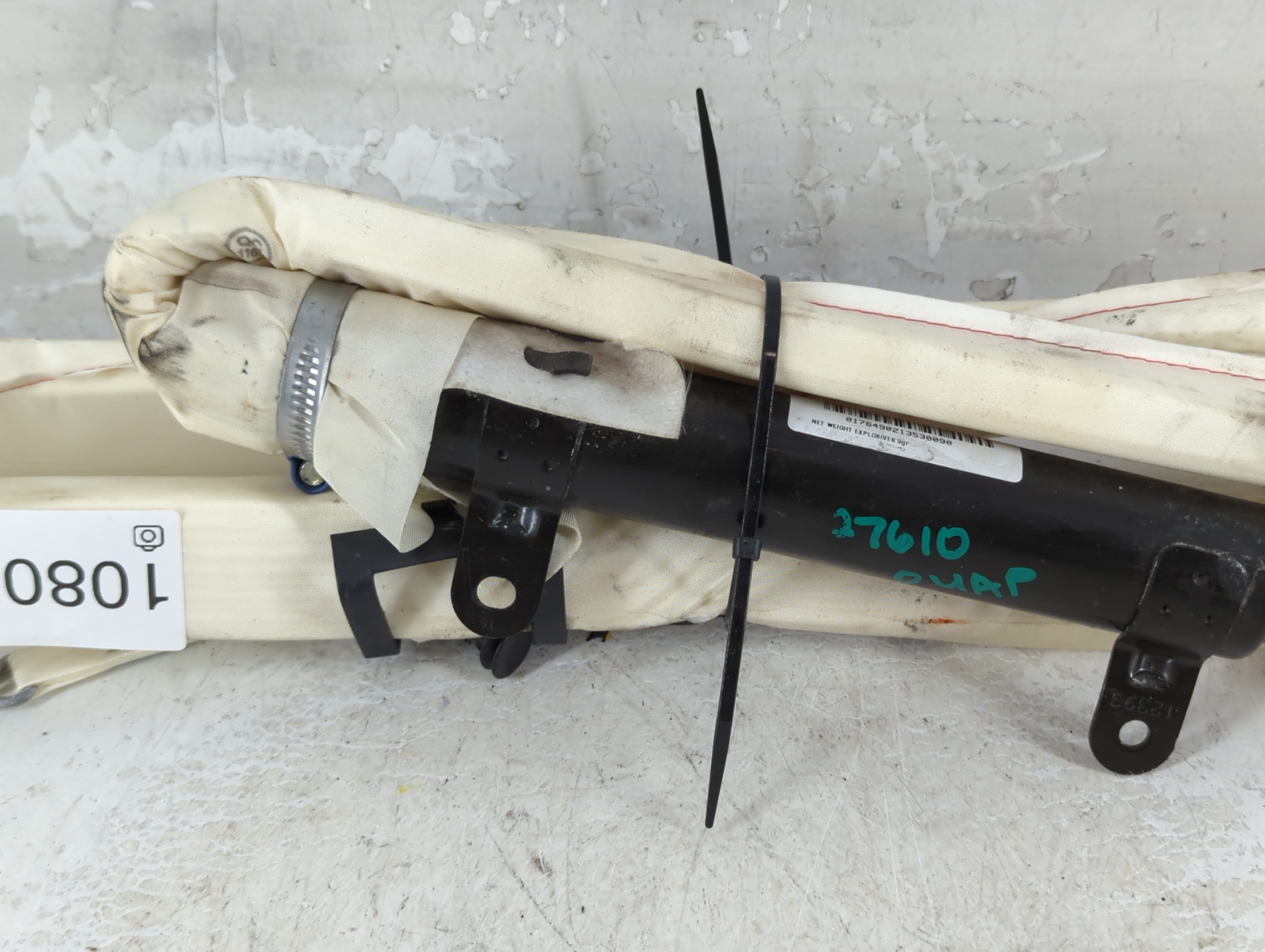 Volvo V40 Passenger Curtain Air Bag Oem - Oemusedautoparts1.com