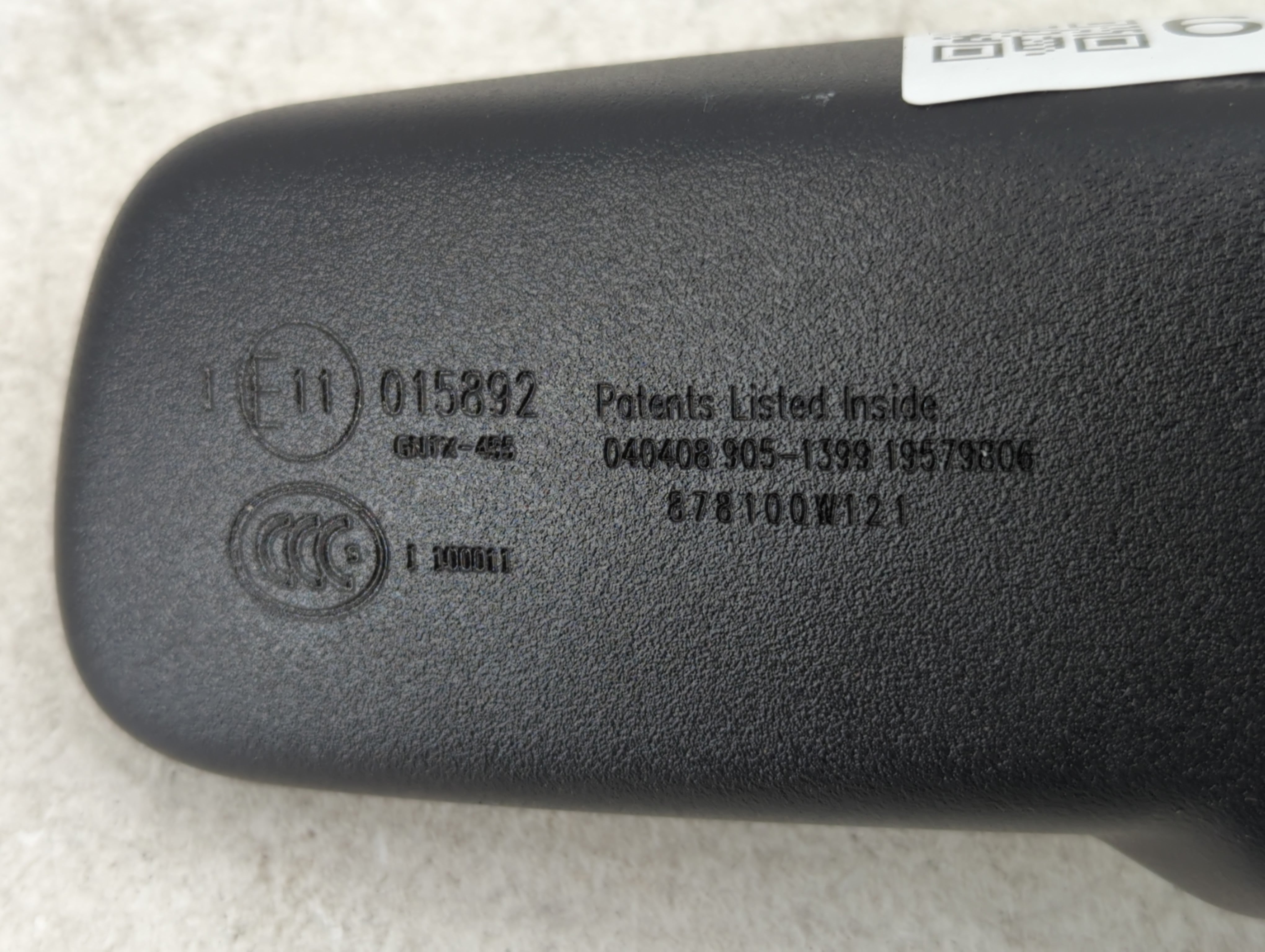 2007-2010 Toyota Sienna Interior Rear View Mirror Replacement OEM P/N:E11015892 Fits Fits 2007 2008 2009 2010 OEM Used Auto Parts - Oemusedautoparts1.com