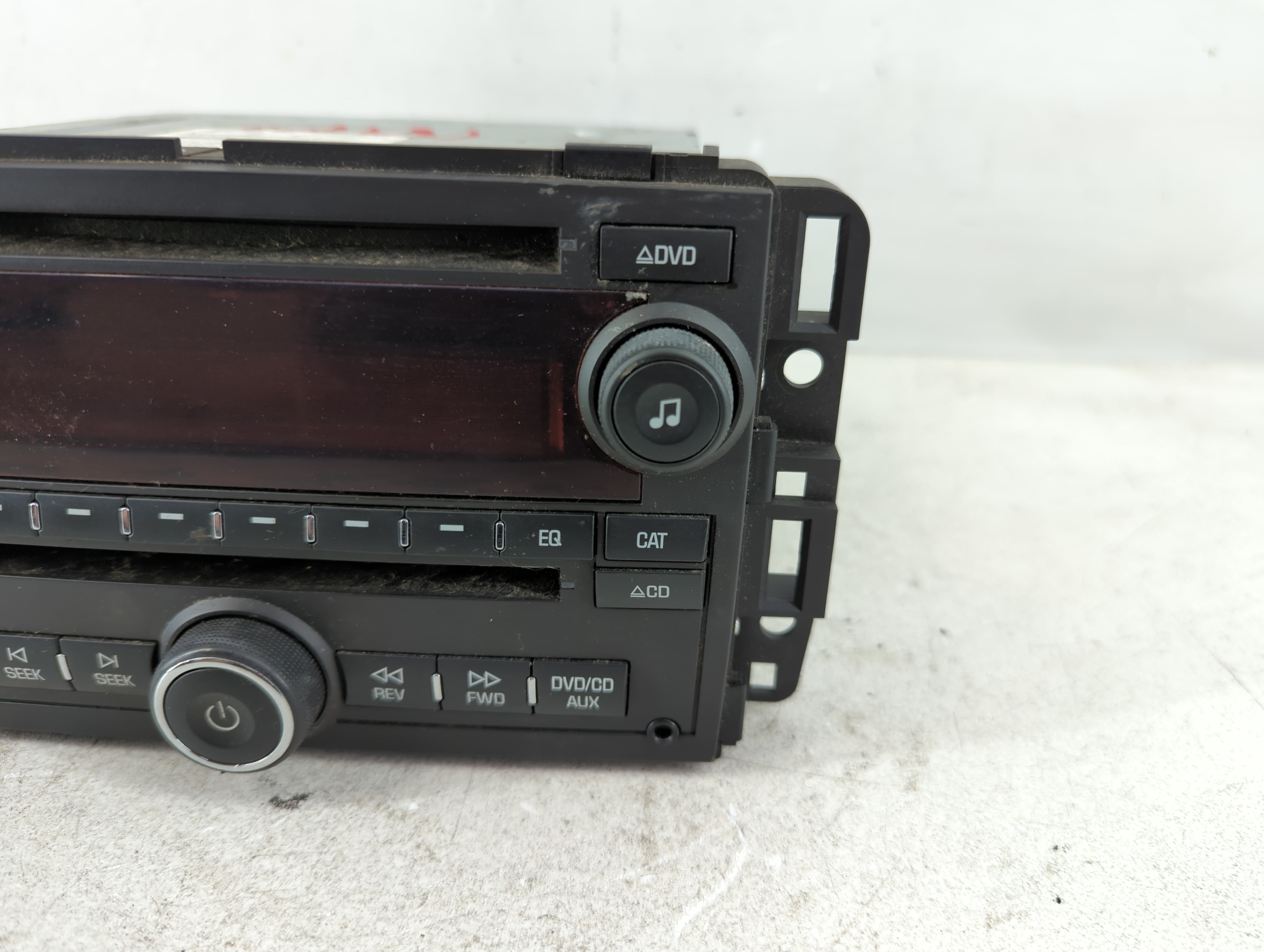 2007-2008 Gmc Acadia Radio AM FM Cd Player Receiver Replacement P/N:25840248 Fits Fits 2007 2008 OEM Used Auto Parts - Oemusedautoparts1.com