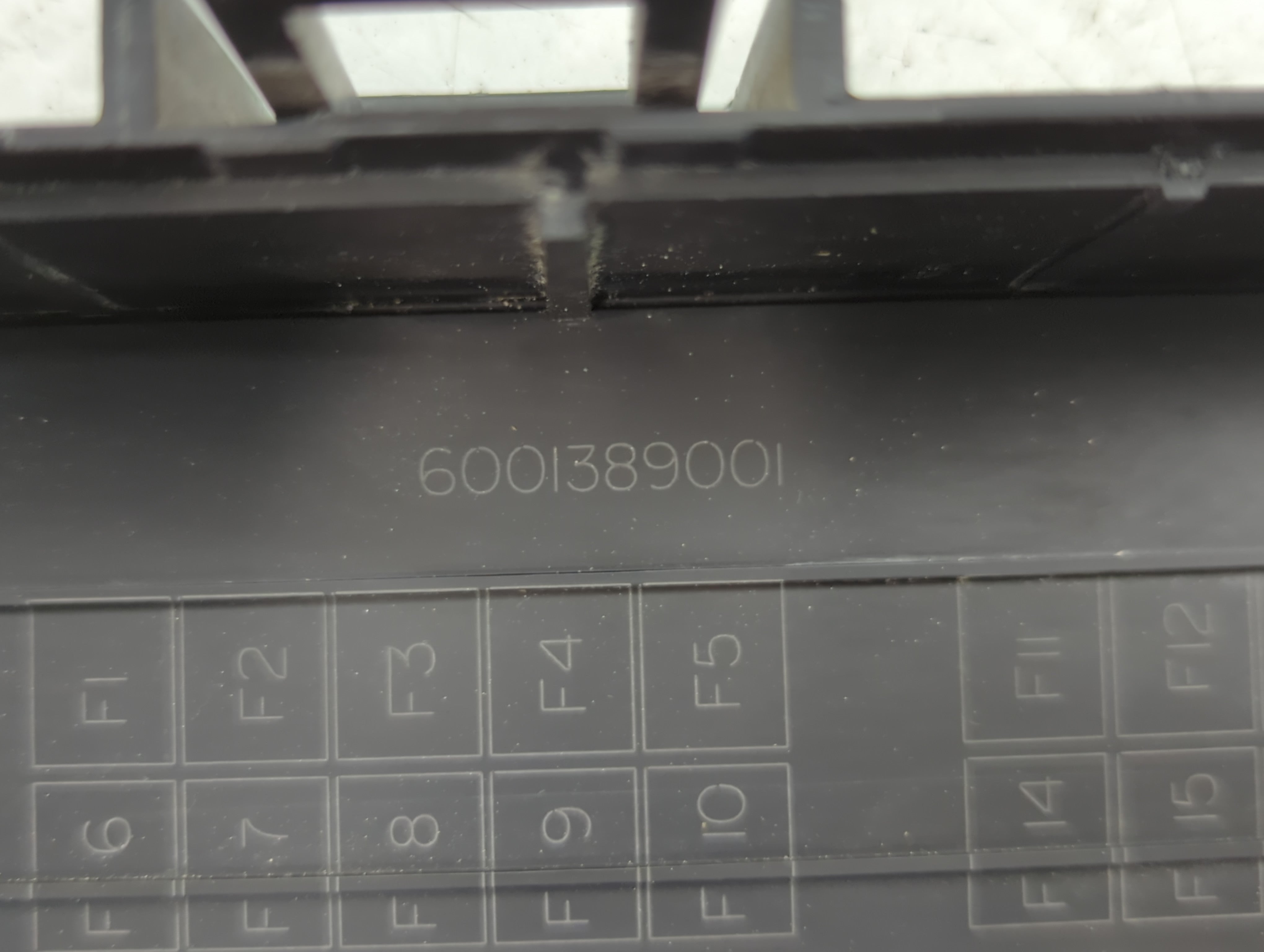 2014-2019 Ford Fiesta Fusebox Fuse Box Panel Relay Module P/N:6001389001 Fits Fits 2014 2015 2016 2017 2018 2019 OEM Used Auto Parts - Oemusedautoparts1.com