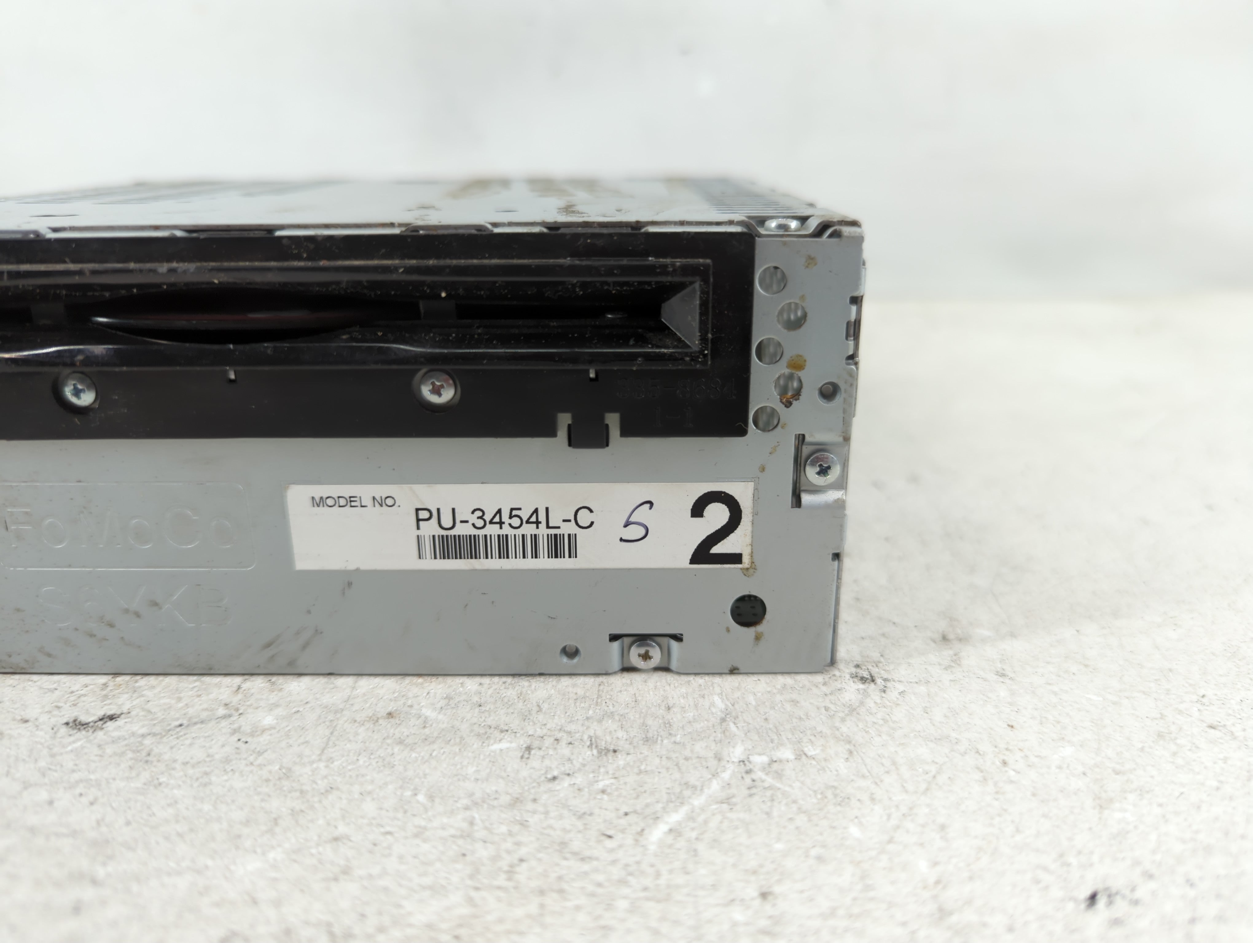 2012 Ford Edge Radio AM FM Cd Player Receiver Replacement P/N:CT4T-19C107-BD Fits OEM Used Auto Parts - Oemusedautoparts1.com
