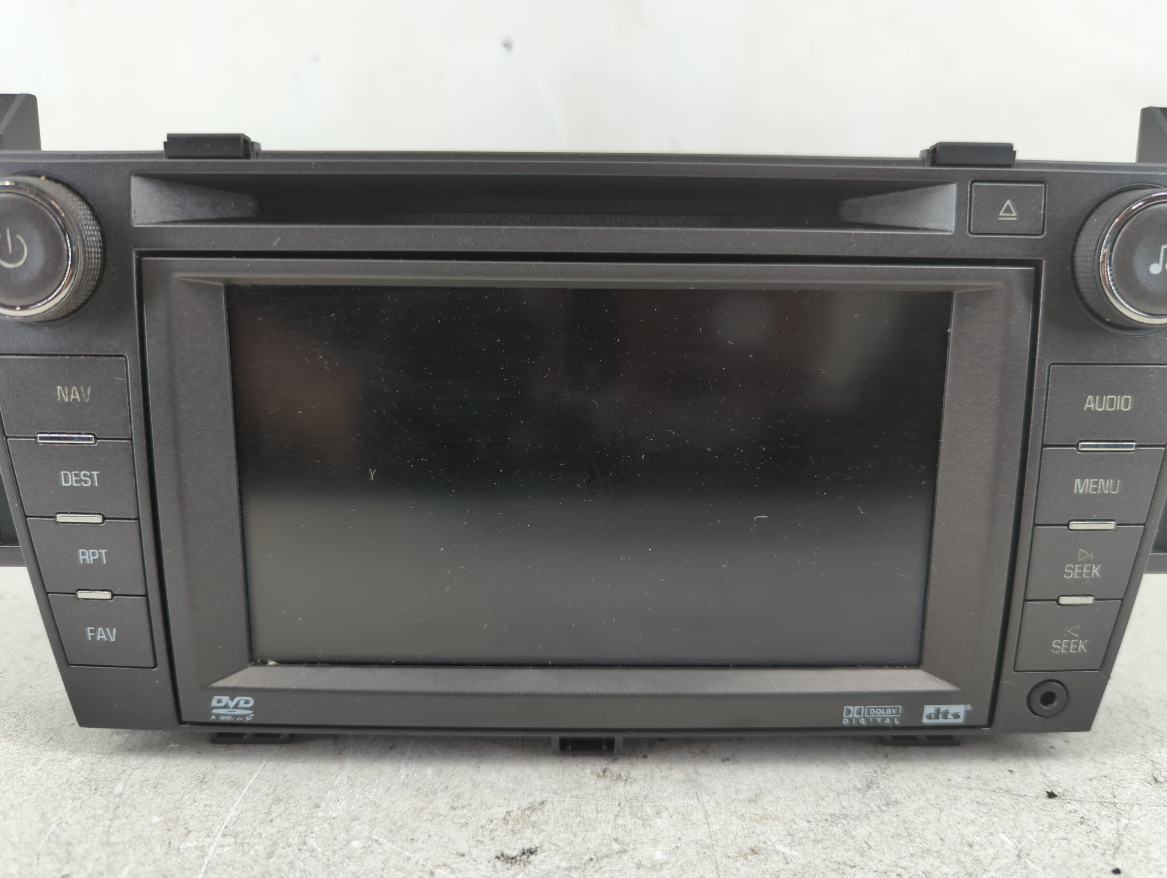 2007-2008 Cadillac Srx Radio AM FM Cd Player Receiver Replacement P/N:25797598 Fits Fits 2007 2008 OEM Used Auto Parts - Oemusedautoparts1.com