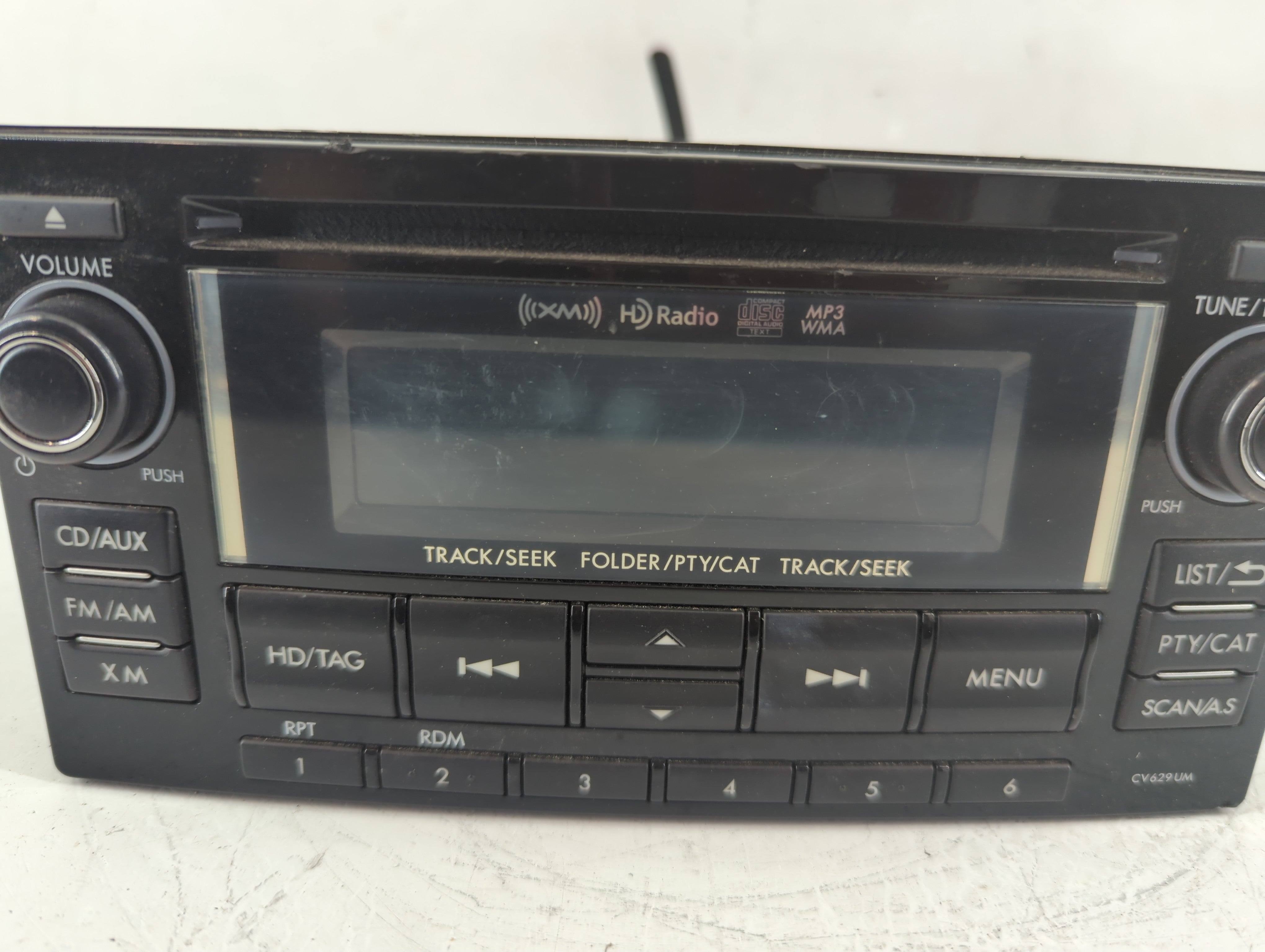 2015 Subaru Wrx Radio AM FM Cd Player Receiver Replacement P/N:86201VA620 Fits OEM Used Auto Parts - Oemusedautoparts1.com