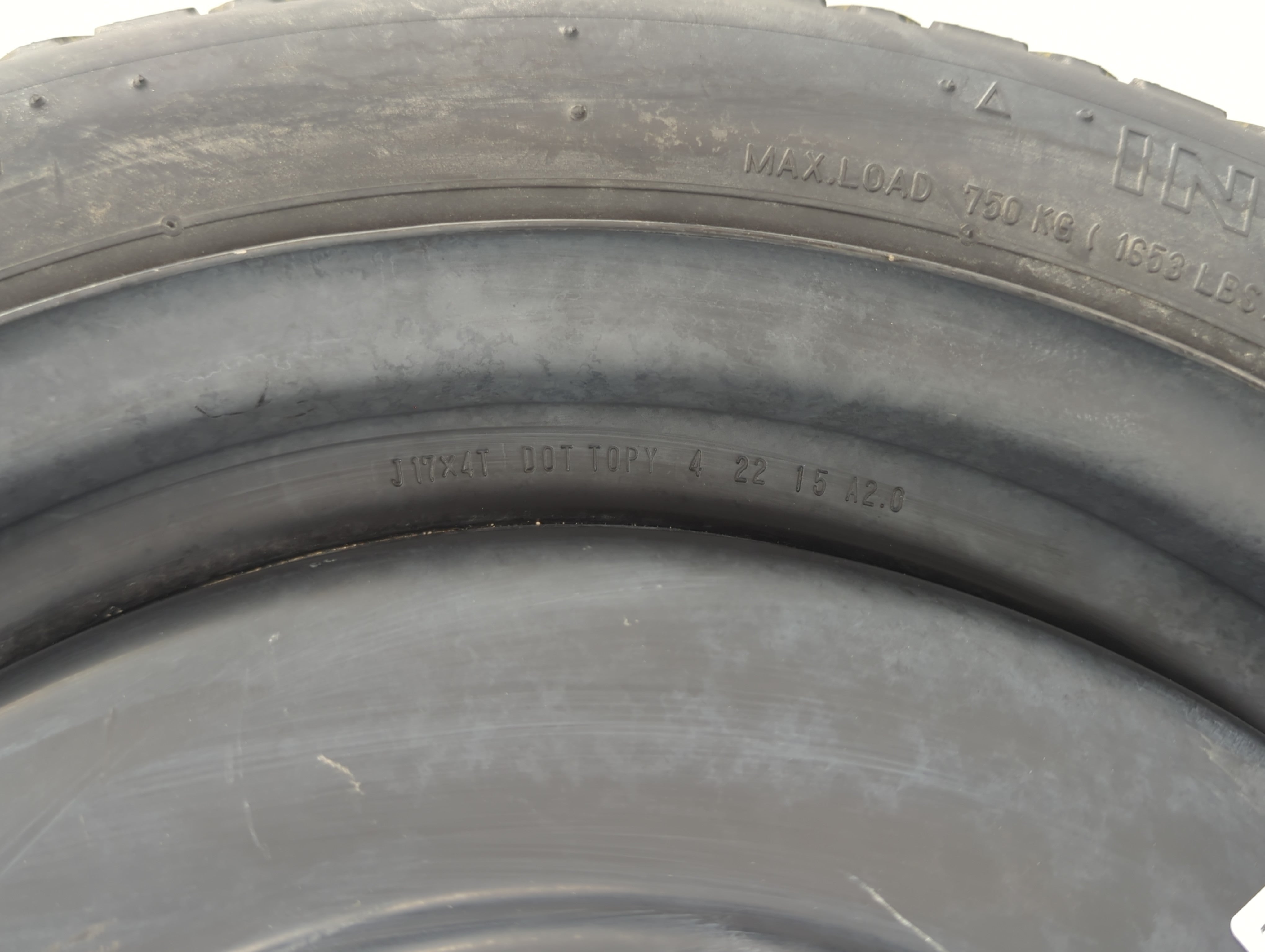 2011-2017 Lexus Ct200h Spare Donut Tire Wheel Rim Oem - Oemusedautoparts1.com