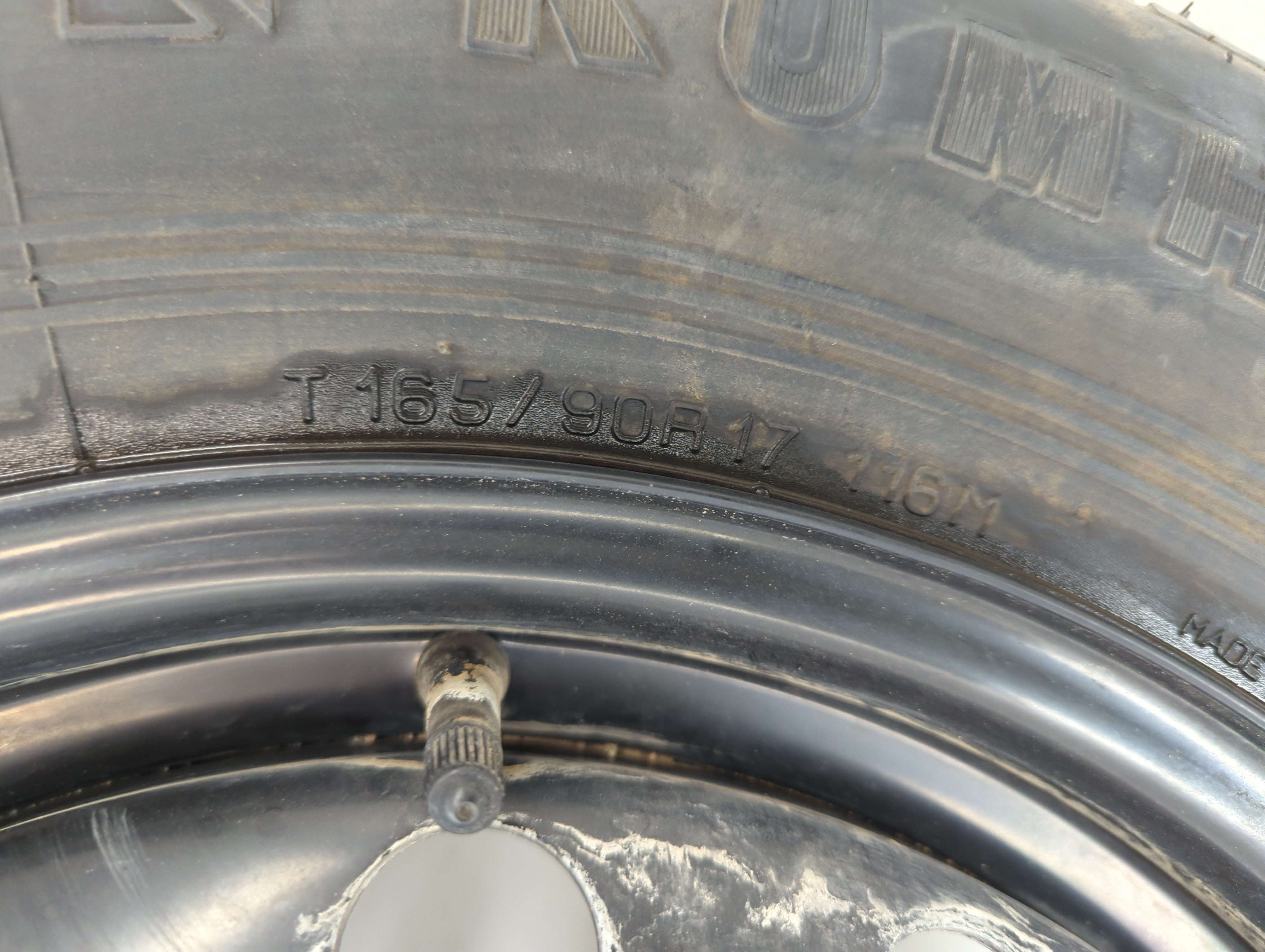 2007-2020 Hyundai Santa Fe Spare Donut Tire Wheel Rim Oem - Oemusedautoparts1.com