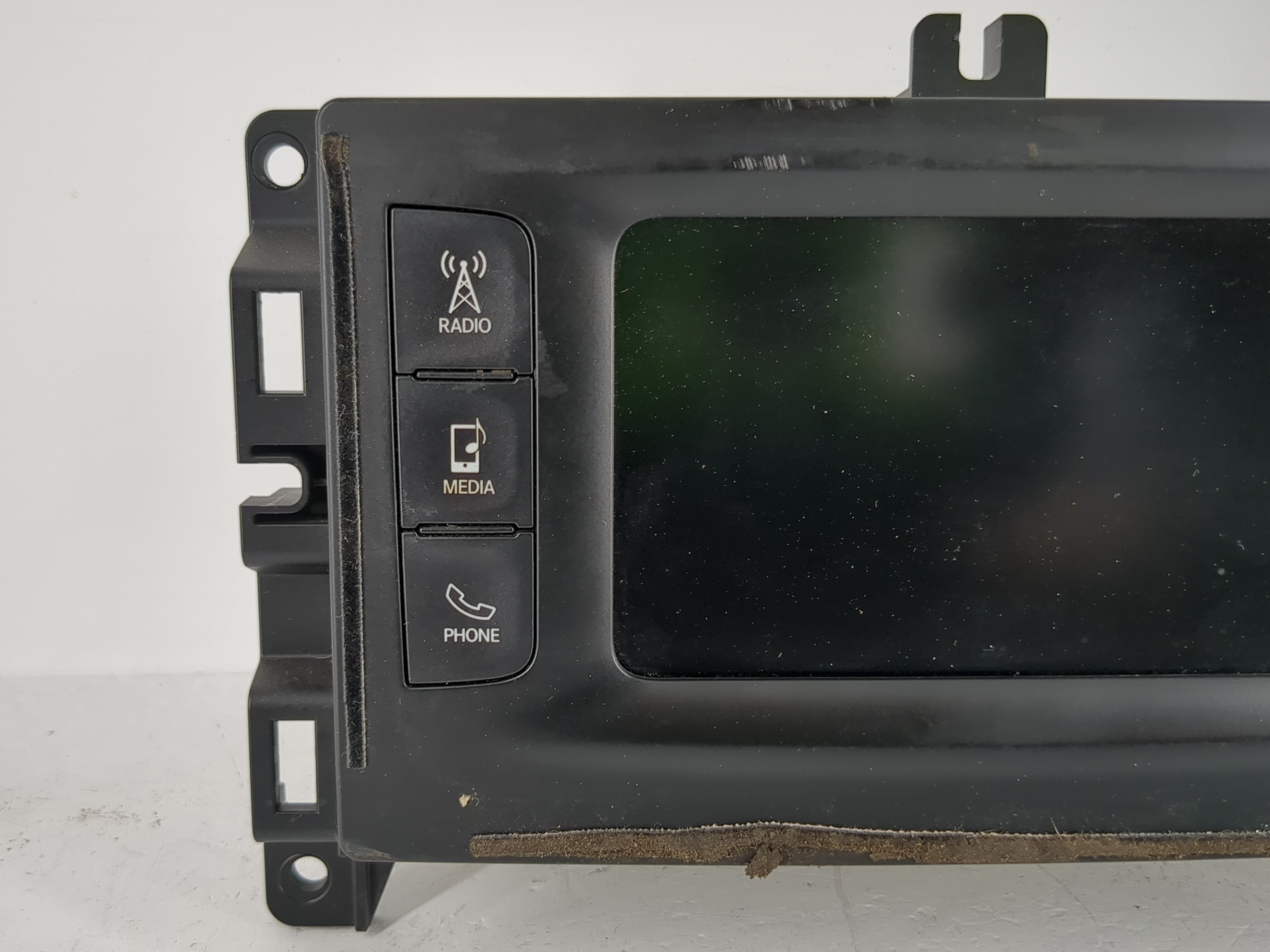 2016 Jeep Cherokee Radio AM FM Cd Player Receiver Replacement P/N:P68237070AD P68237070AC Fits OEM Used Auto Parts - Oemusedautoparts1.com