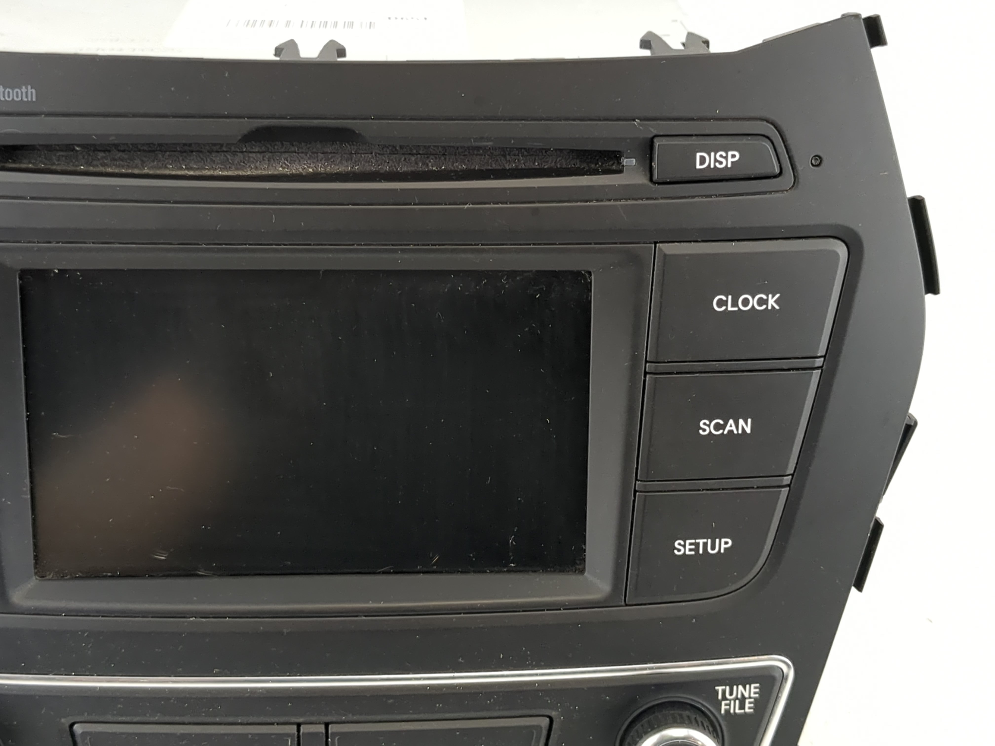 2017-2018 Hyundai Santa Fe Radio AM FM Cd Player Receiver Replacement P/N:961804Z6504X Fits Fits 2017 2018 OEM Used Auto Parts - Oemusedautoparts1.com