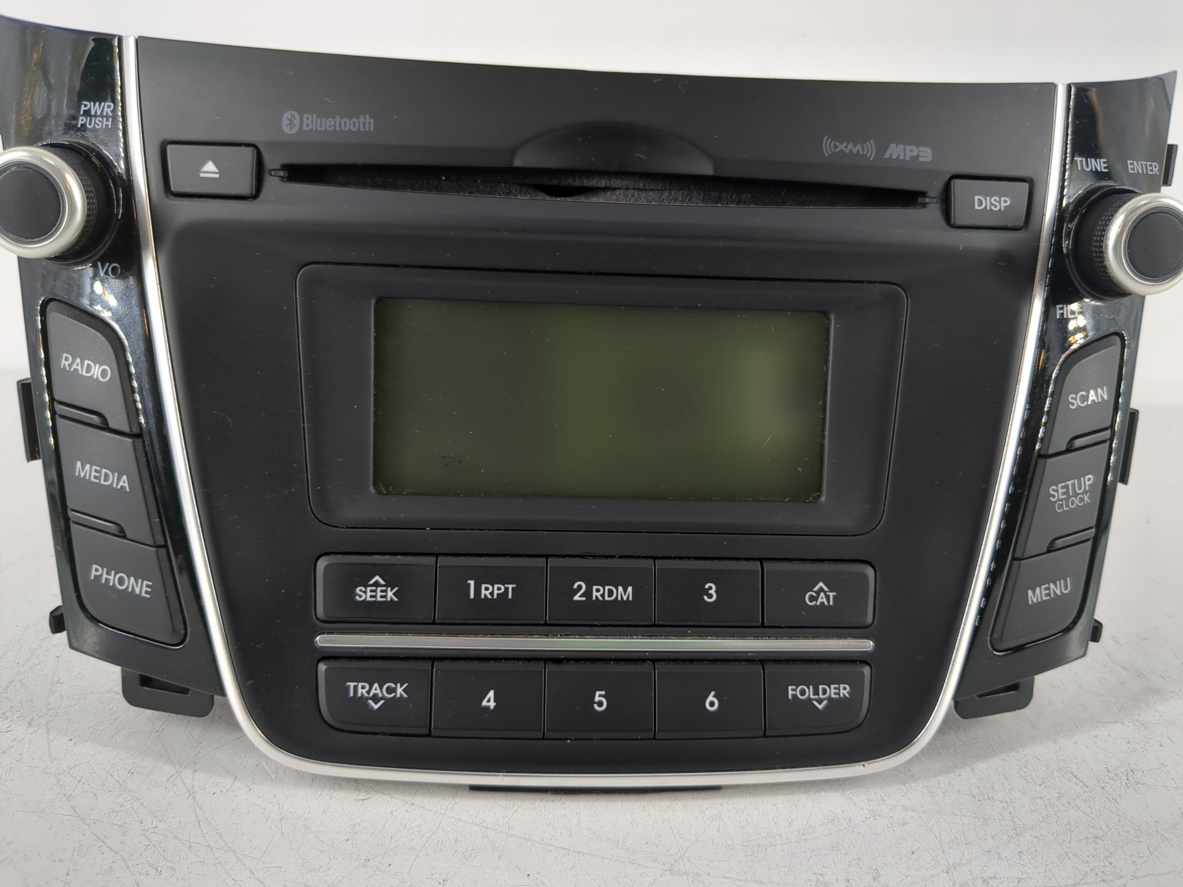2014-2015 Hyundai Elantra Radio AM FM Cd Player Receiver Replacement P/N:96170-A5160GU Fits Fits 2014 2015 OEM Used Auto Parts - Oemusedautoparts1.com