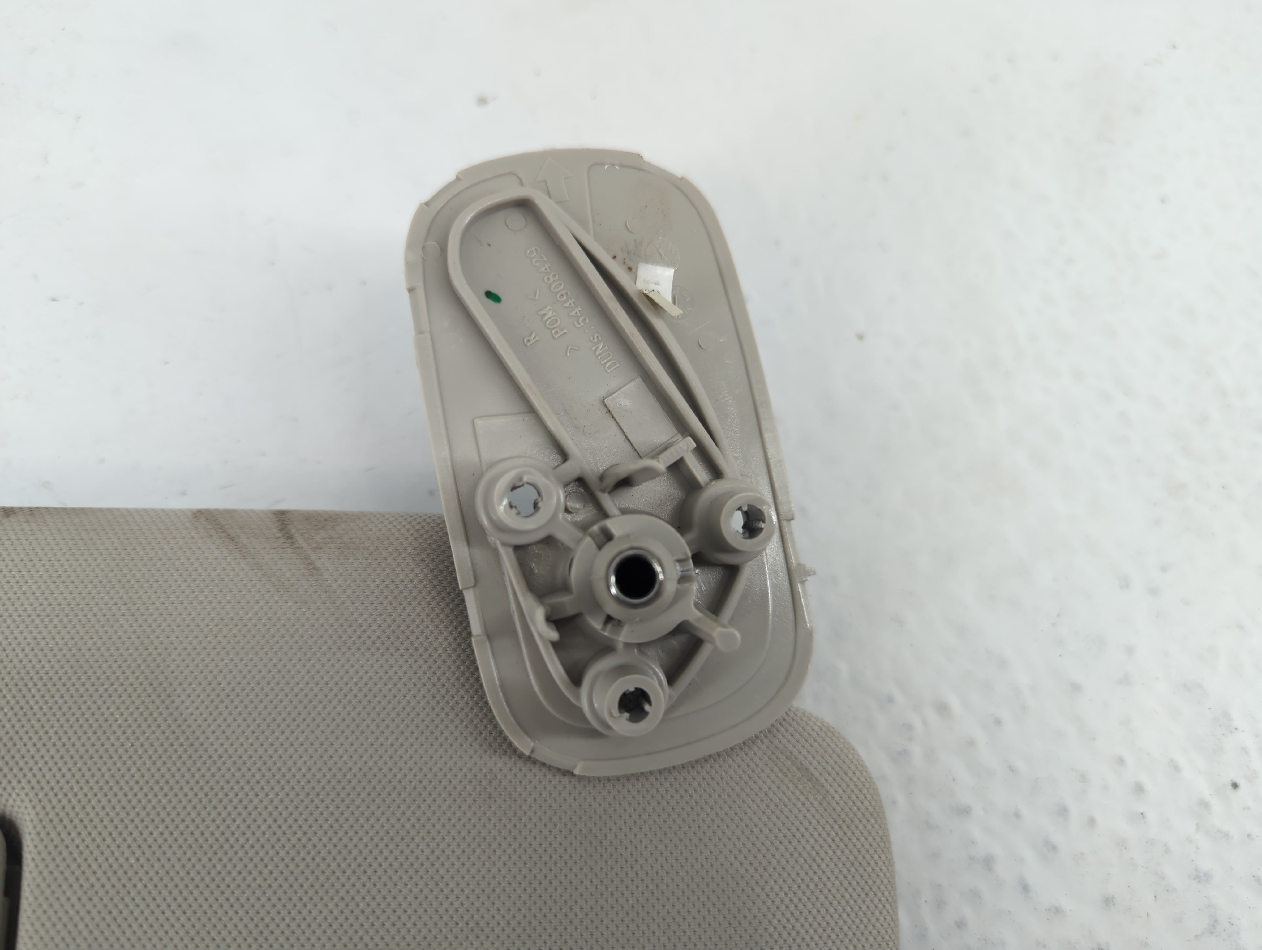2007-2013 Chevrolet Silverado 1500 Sun Visor Shade Replacement Passenger Right Mirror Fits OEM Used Auto Parts - Oemusedautoparts1.com