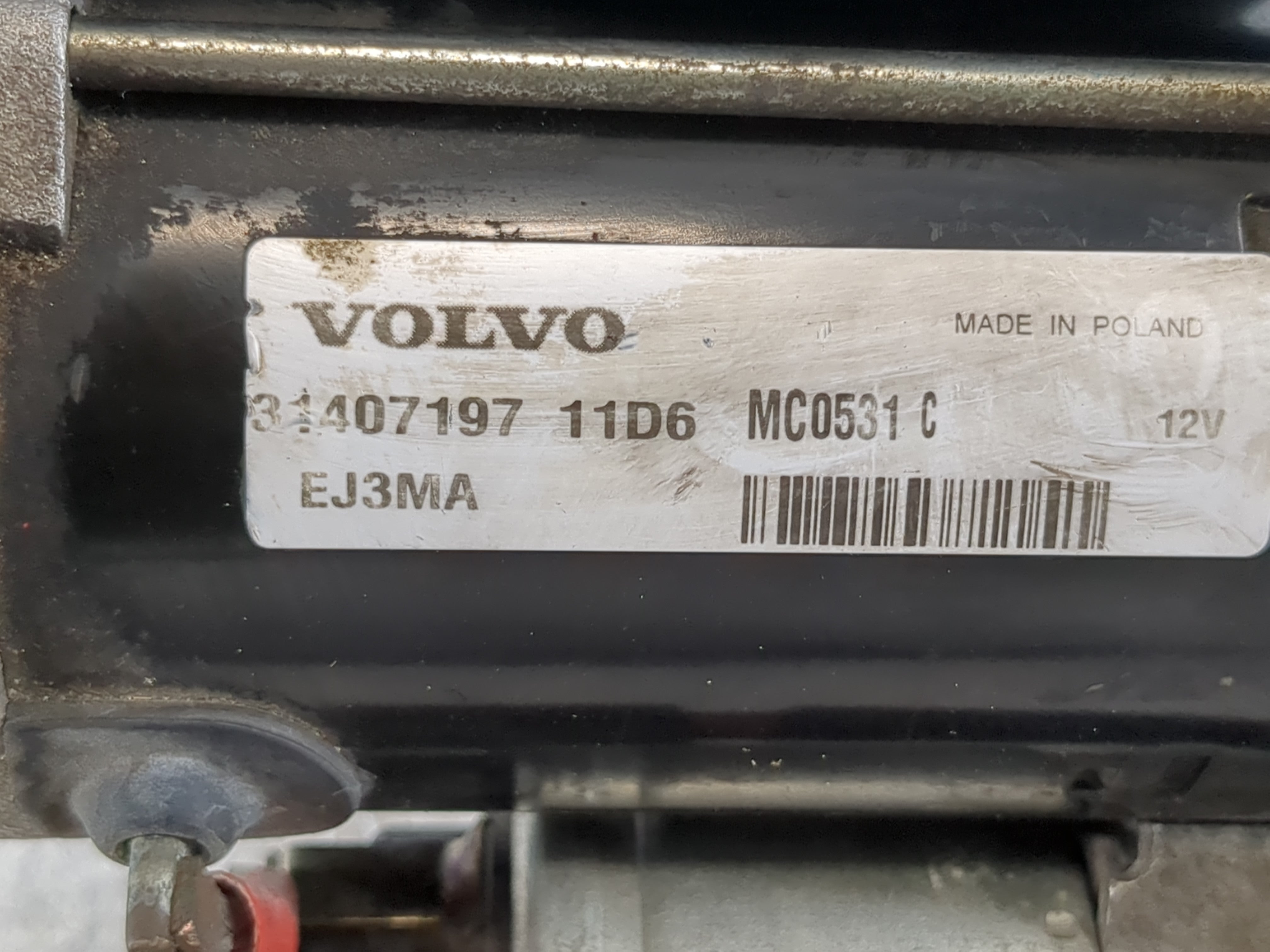 2016-2021 Volvo Xc90 Car Starter Motor Solenoid OEM P/N:31407197 Fits Fits 2015 2016 2017 2018 2019 2020 2021 OEM Used Auto Parts - Oemusedautoparts1.com
