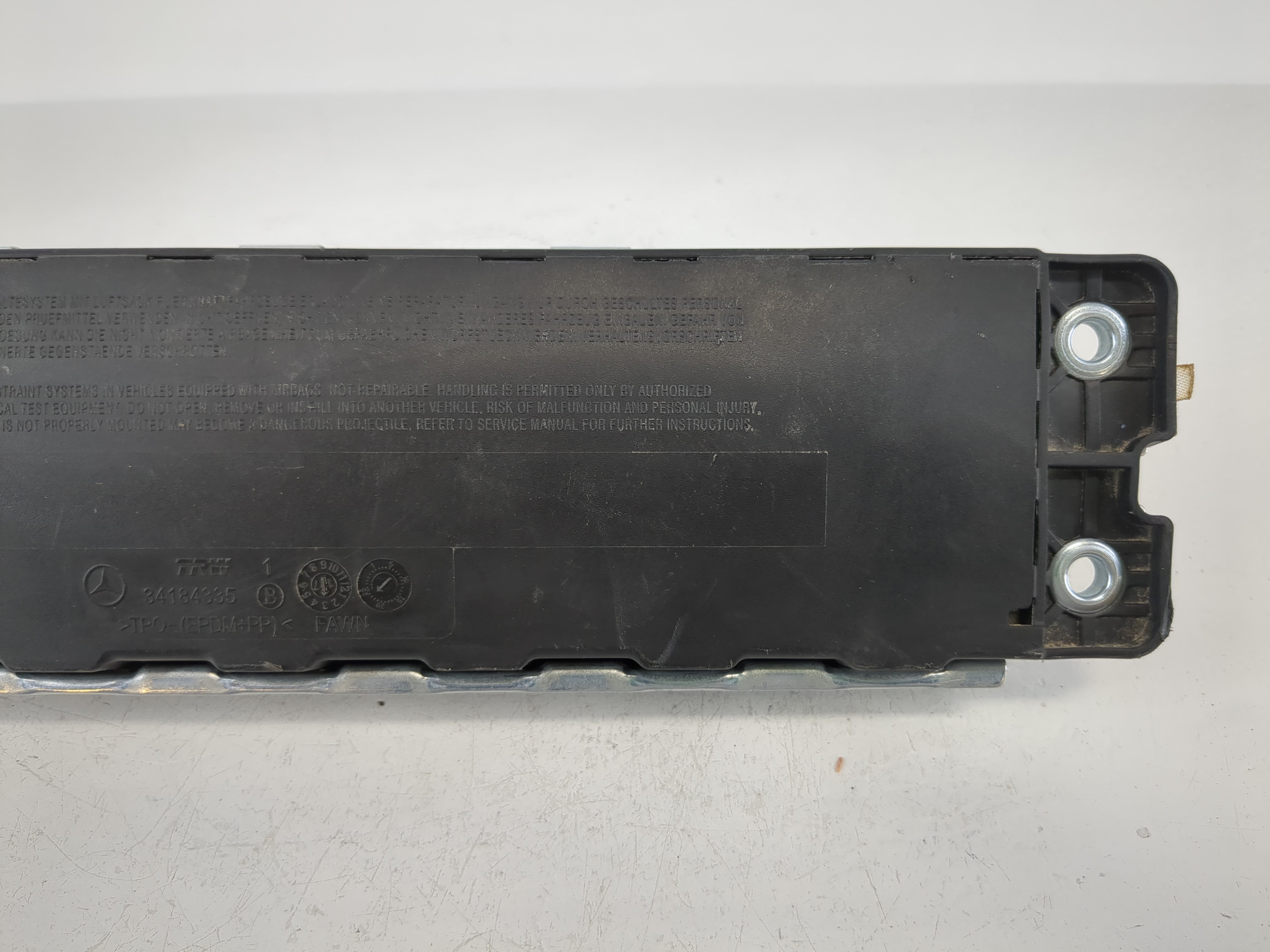 2017 Mercedes-Benz C350e Air Bag Driver Left Knee OEM P/N:2058601300 Fits Fits 2018 2019 2020 2021 OEM Used Auto Parts - Oemusedautoparts1.com