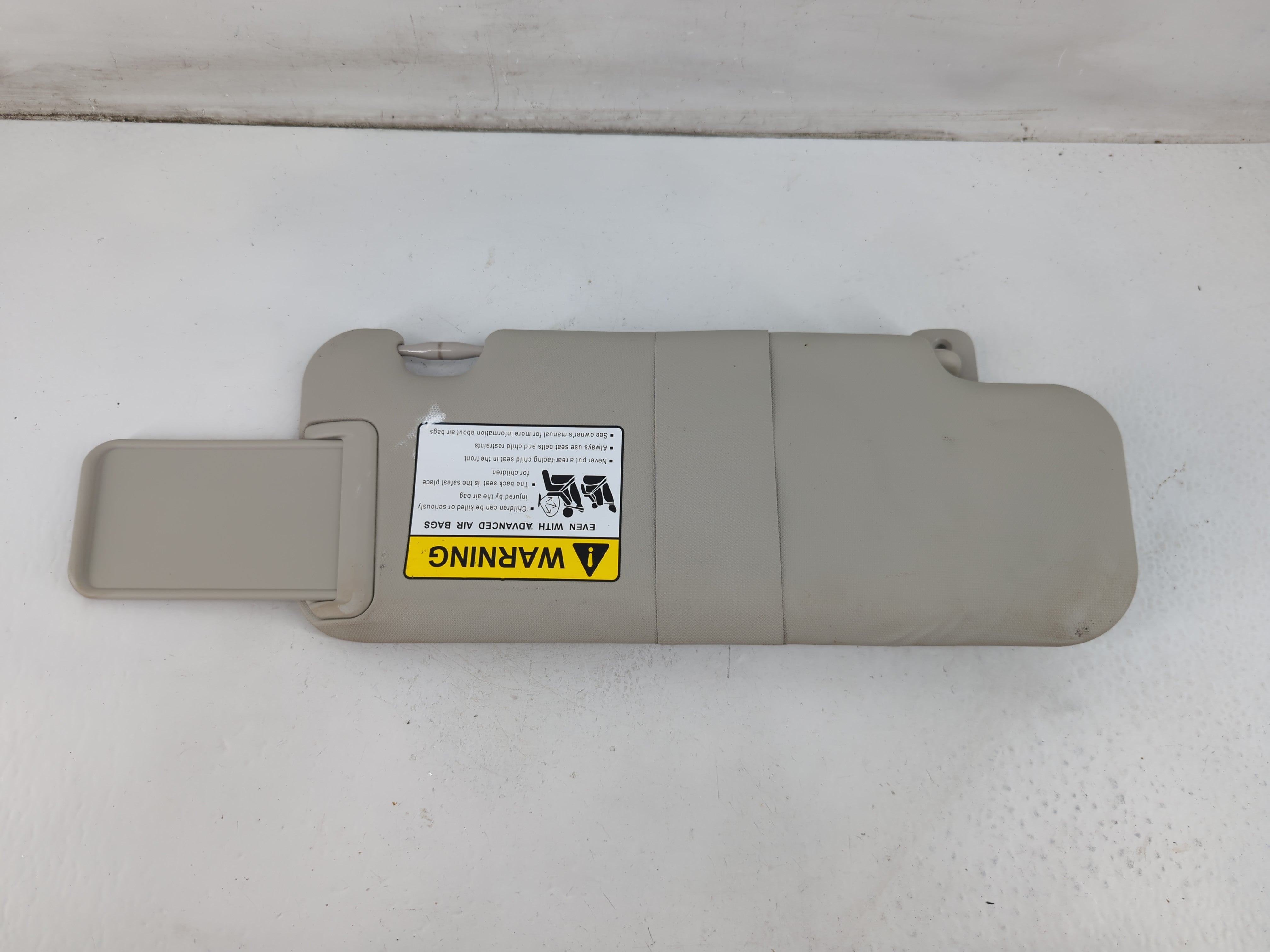 2014-2018 Mazda 3 Sun Visor Shade Replacement Driver Left Mirror Fits Fits 2014 2015 2016 2017 2018 OEM Used Auto Parts - Oemusedautoparts1.com