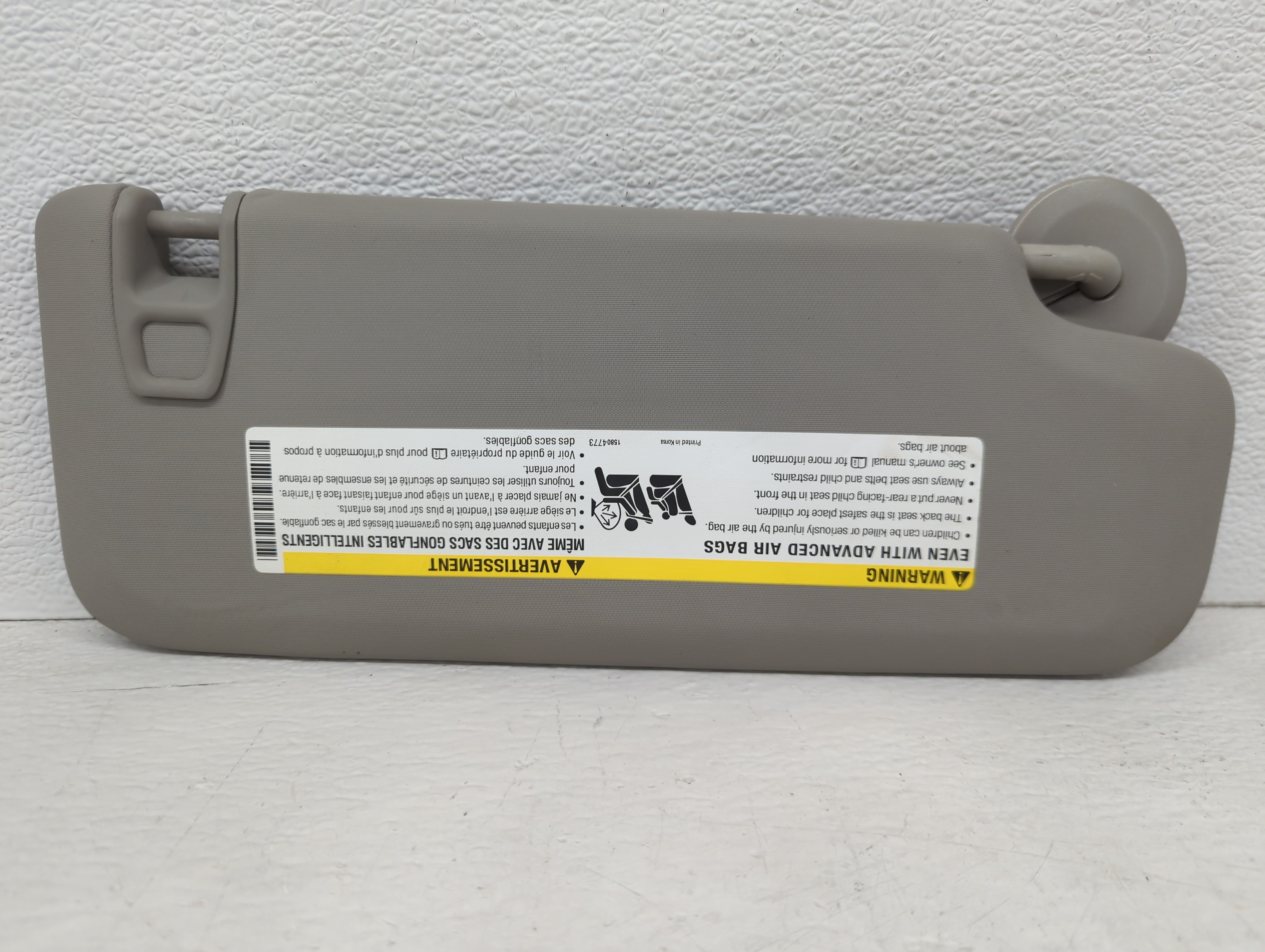 2011-2016 Chevrolet Cruze Sun Visor Shade Replacement Passenger Right Mirror Fits Fits 2011 2012 2013 2014 2015 2016 OEM Used Auto Parts - Oemusedautoparts1.com