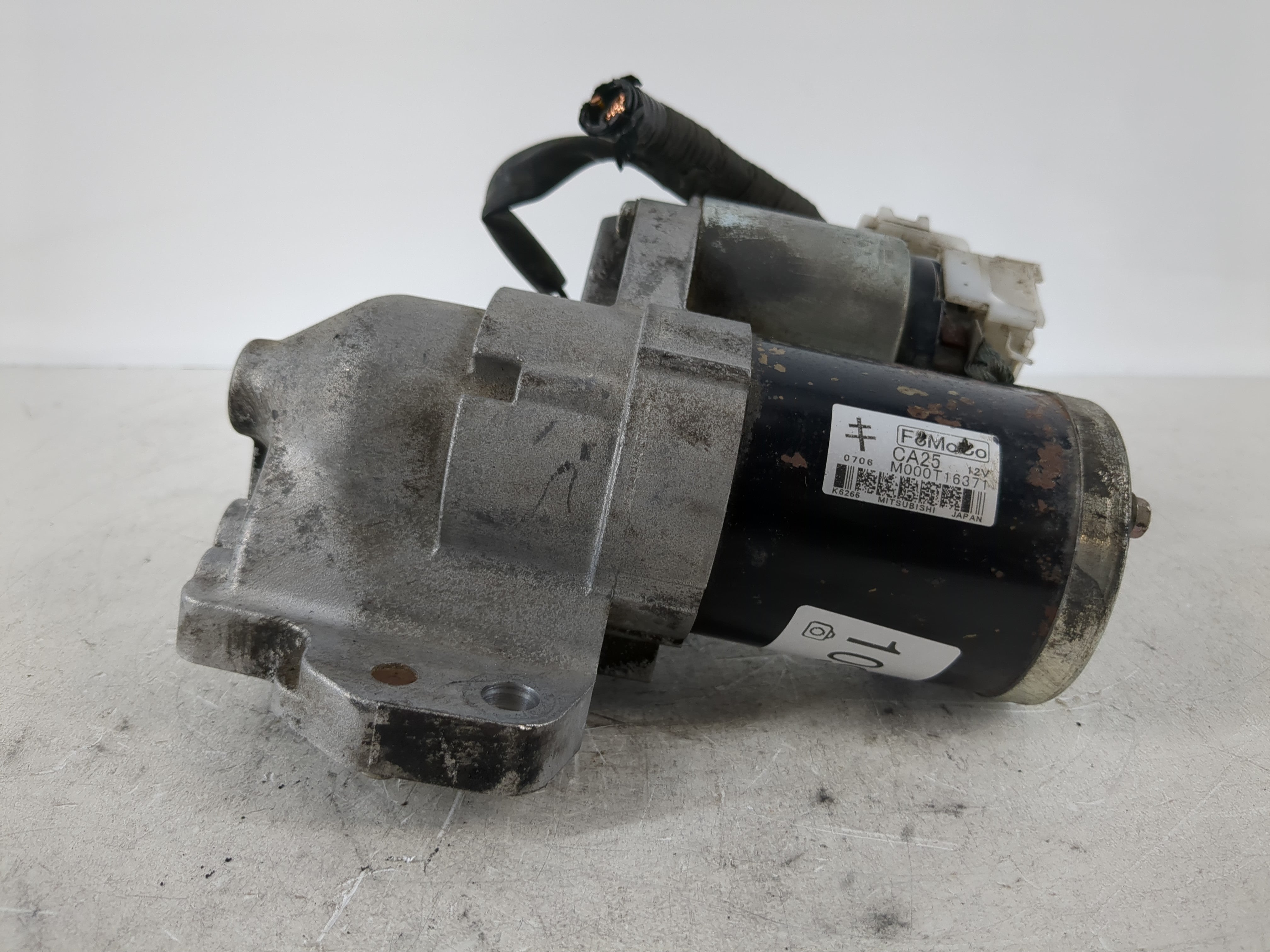 2010-2012 Mazda Cx-9 Car Starter Motor Solenoid OEM P/N:M000T16371 Fits Fits 2010 2011 2012 2013 OEM Used Auto Parts - Oemusedautoparts1.com