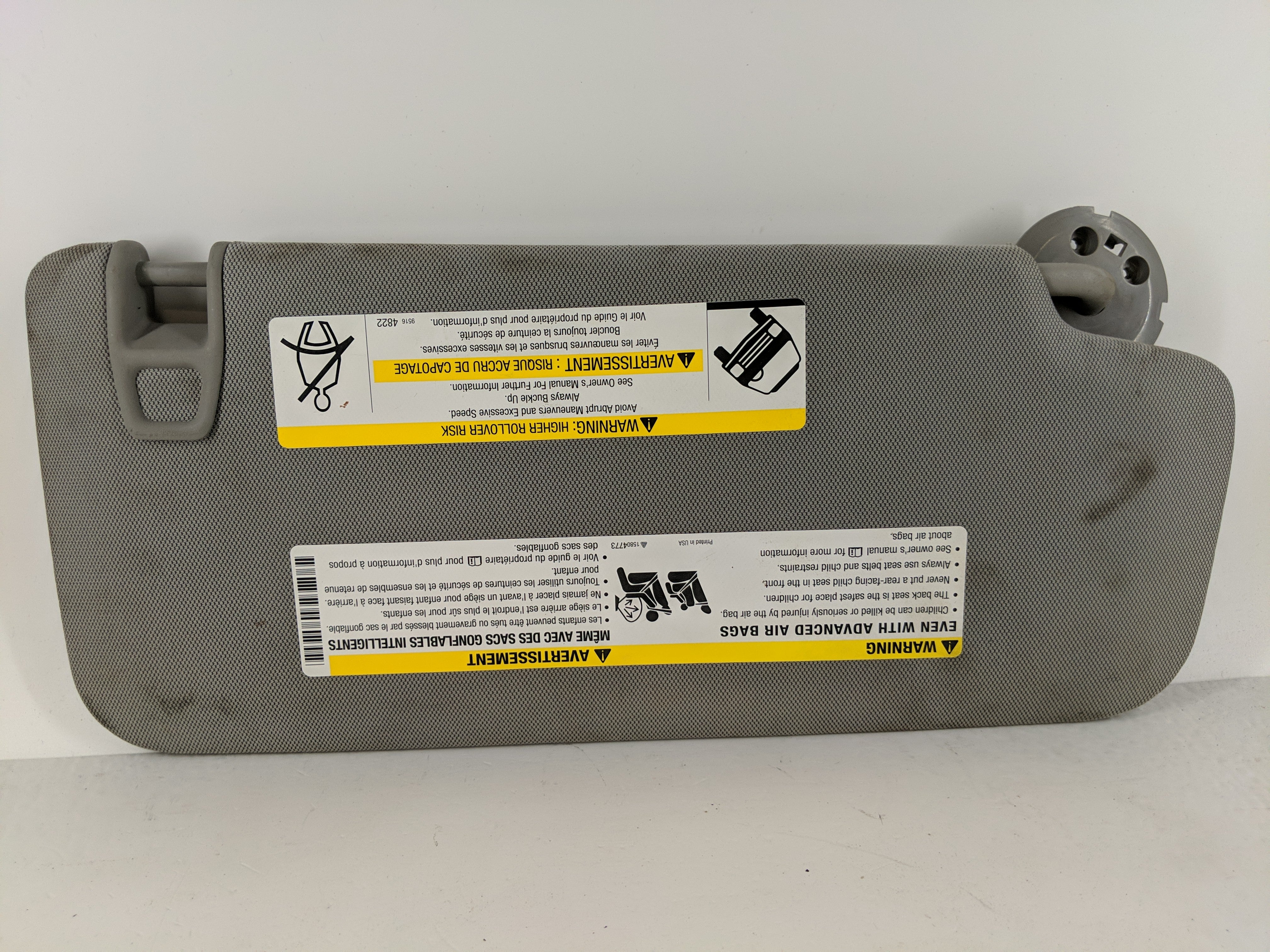 2017-2021 Chevrolet Trax Sun Visor Shade Replacement Driver Left Mirror Fits Fits 2017 2018 2019 2020 2021 OEM Used Auto Parts - Oemusedautoparts1.com