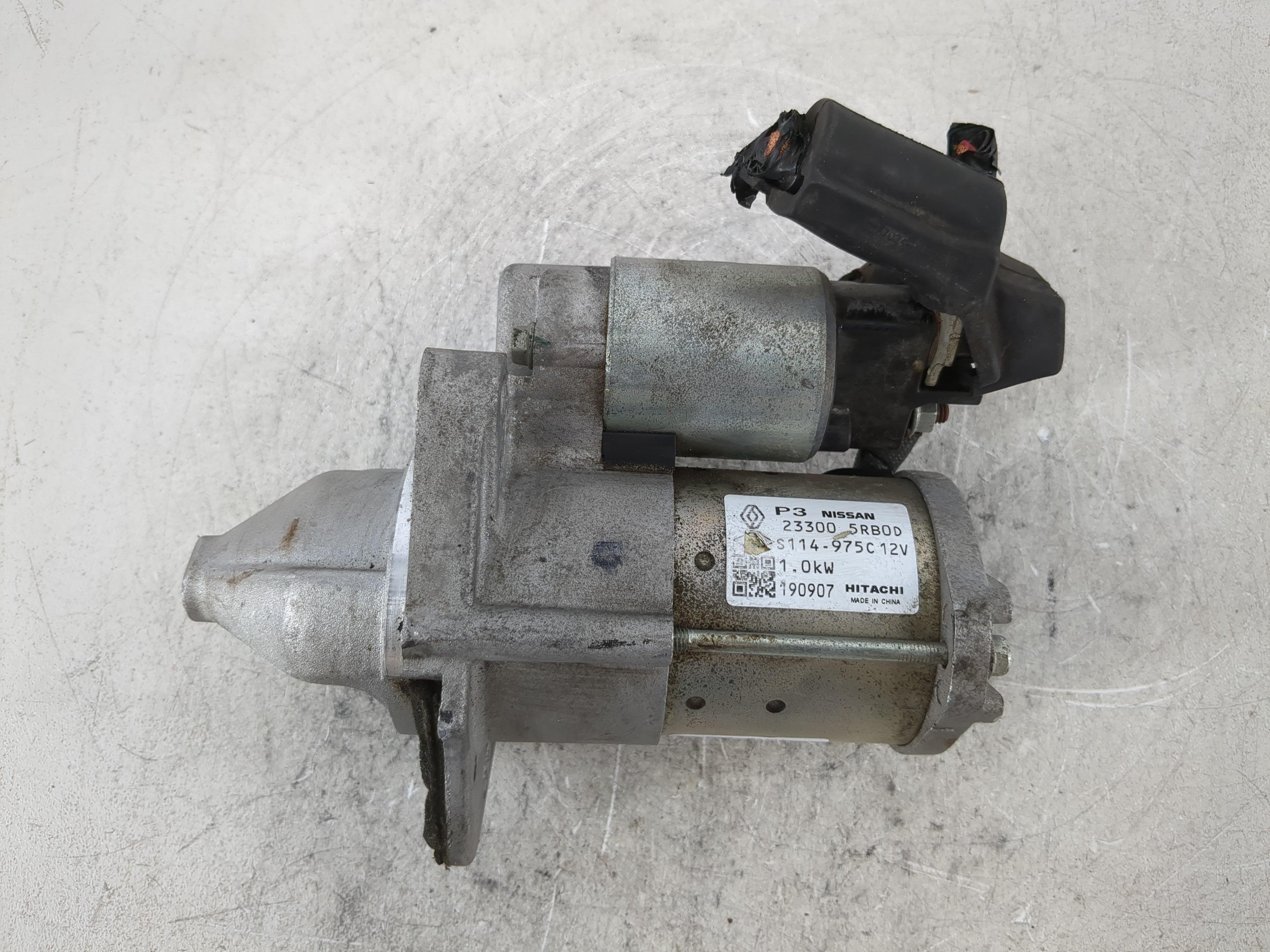 2019-2021 Nissan Kicks Car Starter Motor Solenoid OEM P/N:23300 5RB0D Fits Fits 2019 2020 2021 2022 OEM Used Auto Parts - Oemusedautoparts1.com