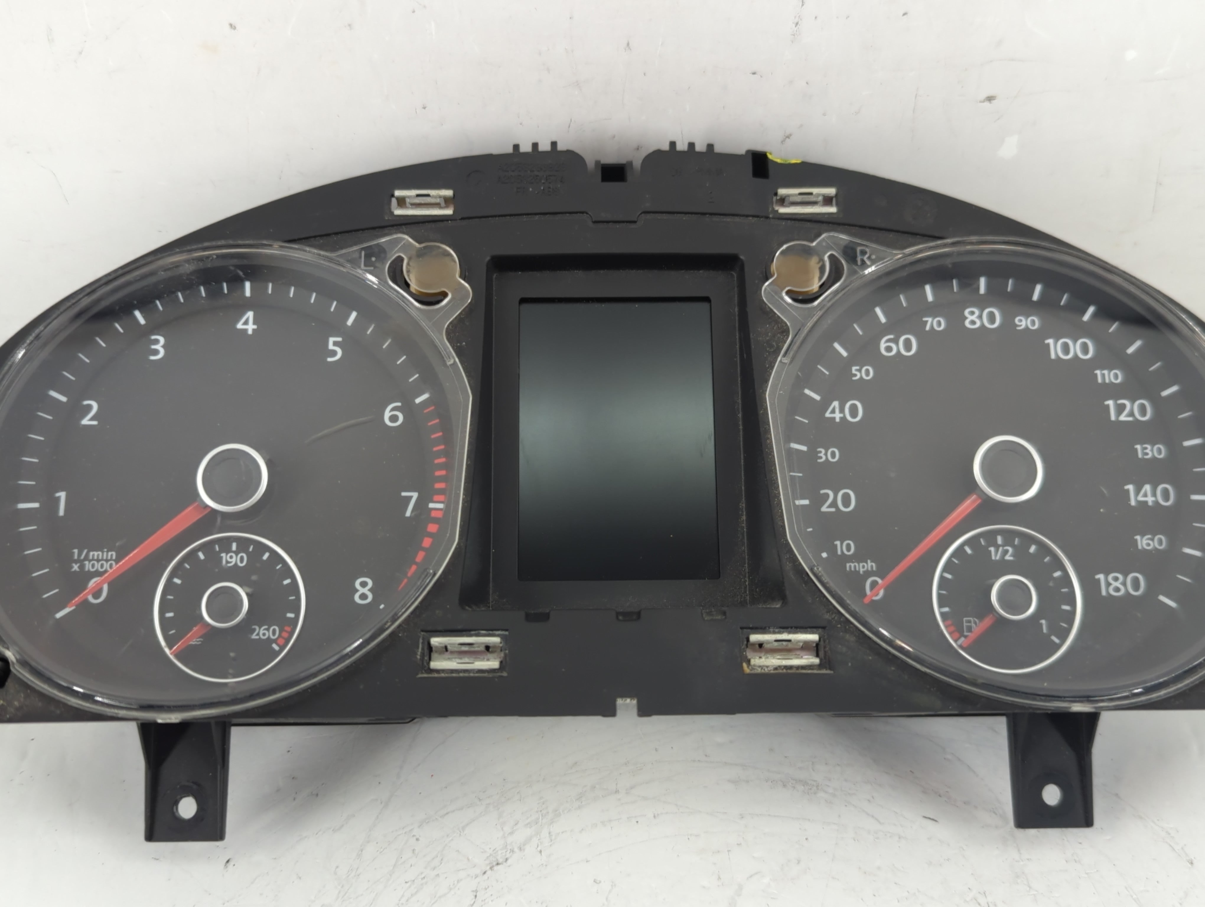 2009-2010 Volkswagen Cc Instrument Cluster Speedometer Gauges P/N:3C8920 970J Fits Fits 2009 2010 OEM Used Auto Parts - Oemusedautoparts1.com