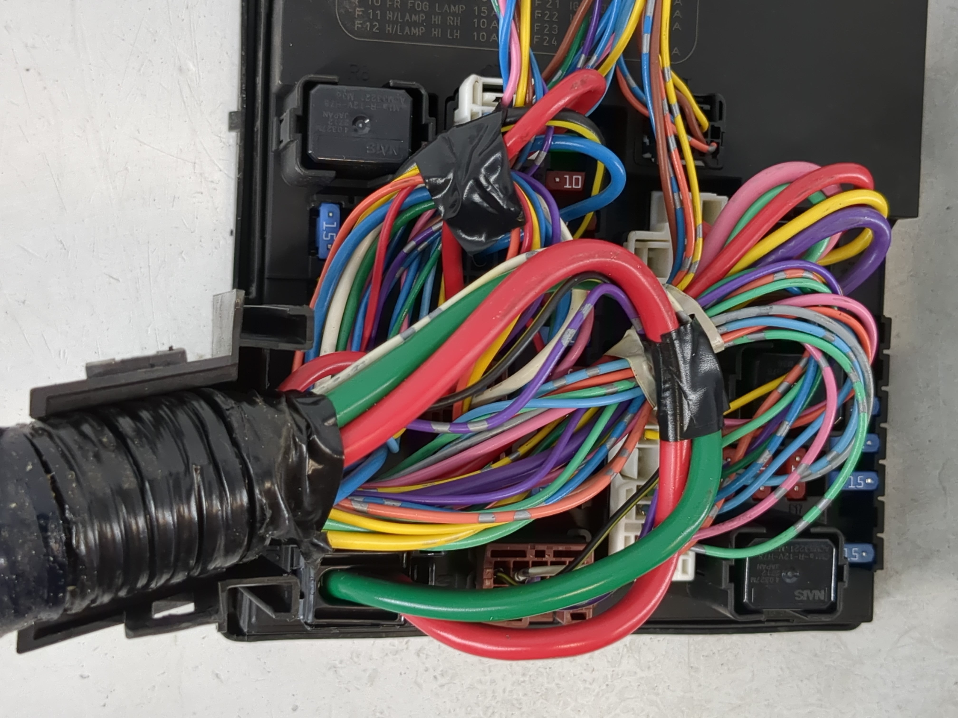 2013-2019 Nissan Sentra Fusebox Fuse Box Panel Relay Module P/N:284B7 3RA1A Fits Fits 2013 2014 2015 2016 2017 2018 2019 OEM Used Auto Parts - Oemusedautoparts1.com