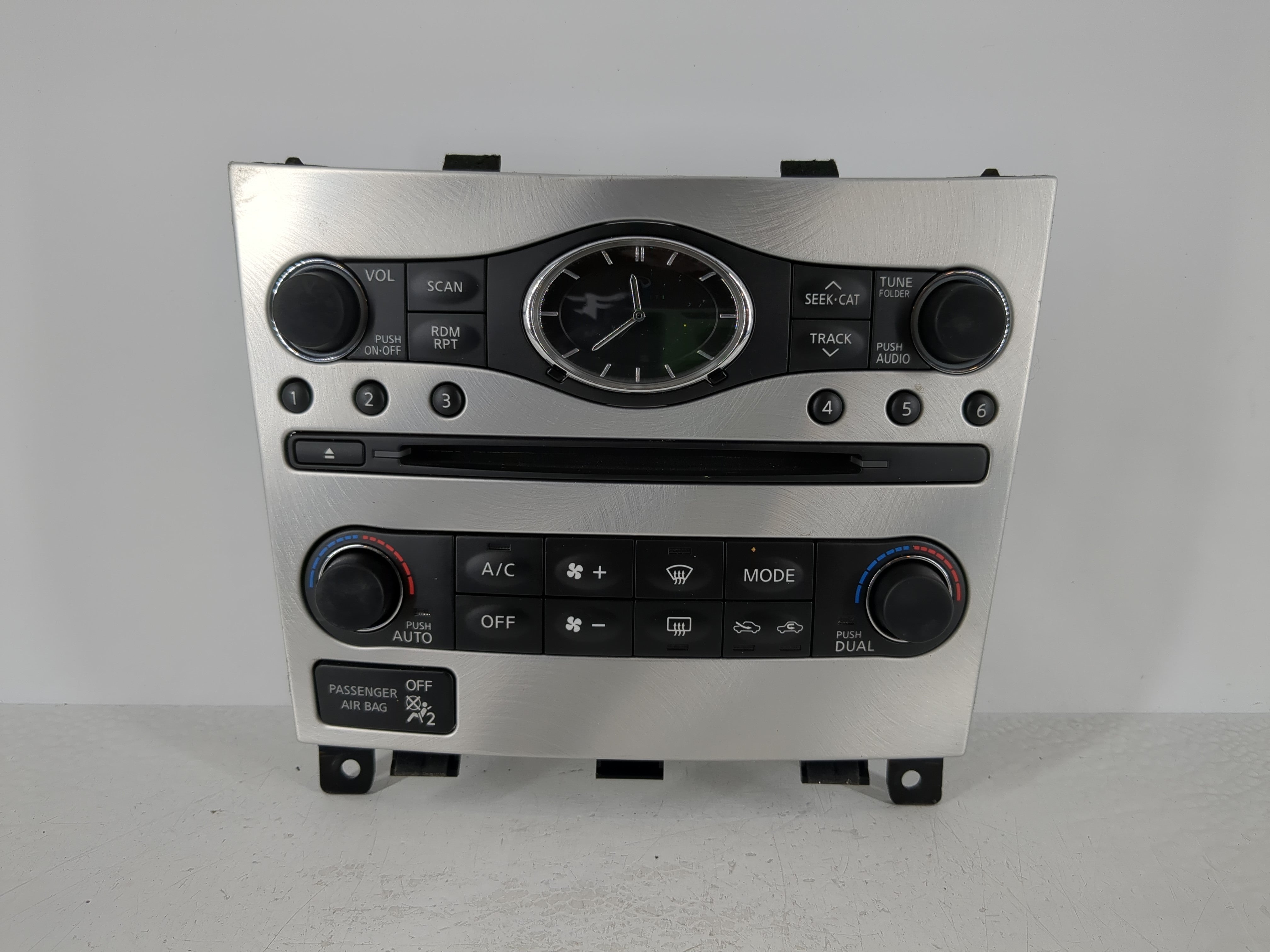 2014 Infiniti Q50 Climate Control Module Temperature AC/Heater Replacement P/N:25810 1CA1B Fits OEM Used Auto Parts - Oemusedautoparts1.com