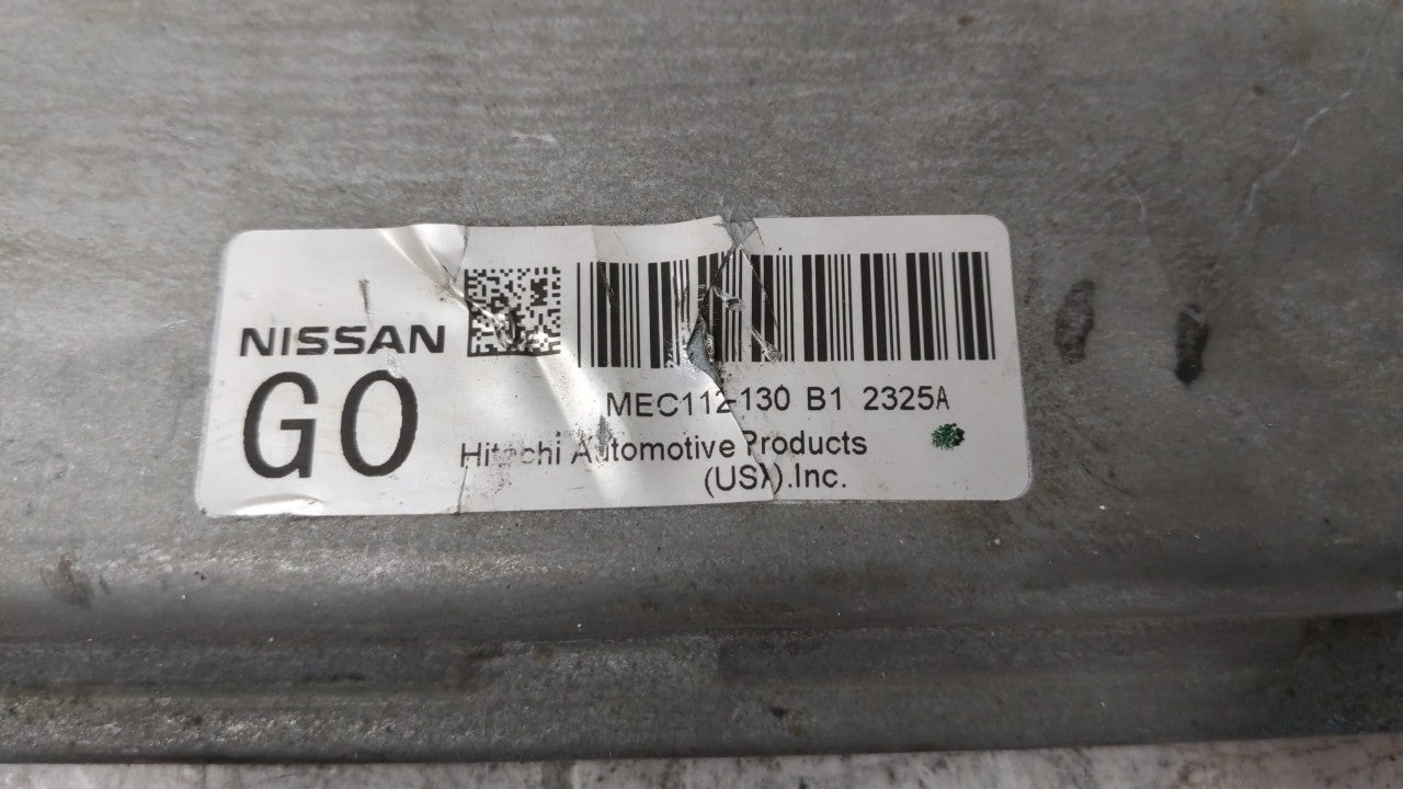 2011-2013 Nissan Altima PCM Engine Control Computer ECU ECM PCU OEM P/N:MEC114-100 MEC112-130 B1 Fits Fits 2011 2012 2013 OEM Used Auto Parts - Oemusedautoparts1.com
