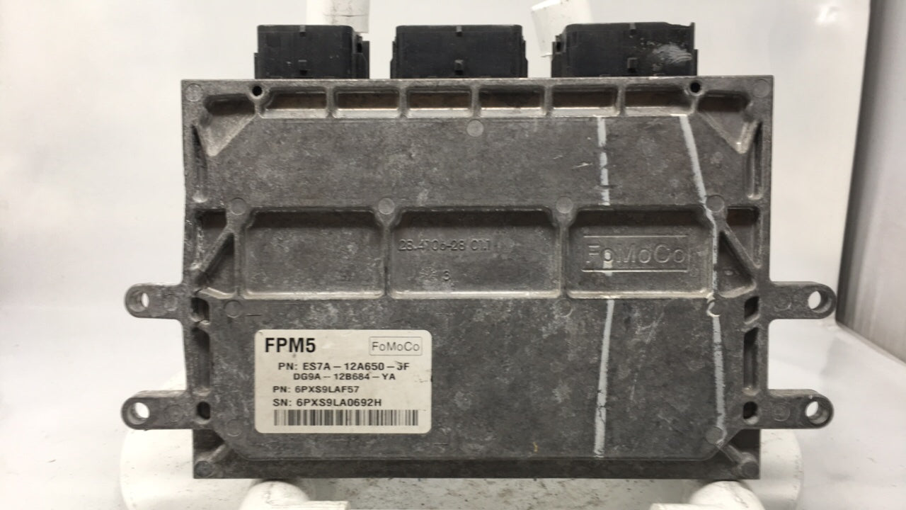 2014-2016 Ford Fusion PCM Engine Control Computer ECU ECM PCU OEM P/N:ES7A-12A650-JF Fits Fits 2014 2015 2016 OEM Used Auto Parts - Oemusedautoparts1.com