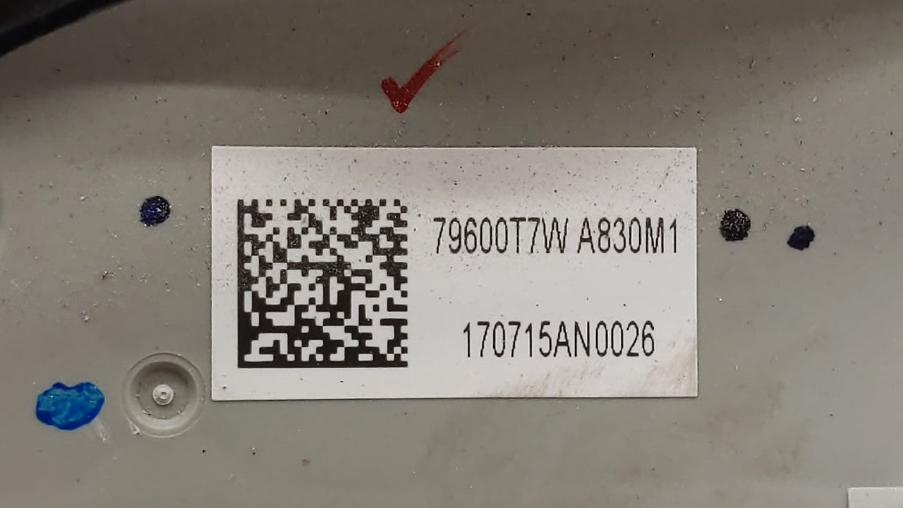2016-2022 Honda Hr-V Climate Control Module Temperature AC/Heater Replacement P/N:T7W-A8 79600-T7W-A830-M1 Fits OEM Used Auto Parts - Oemusedautoparts1.com
