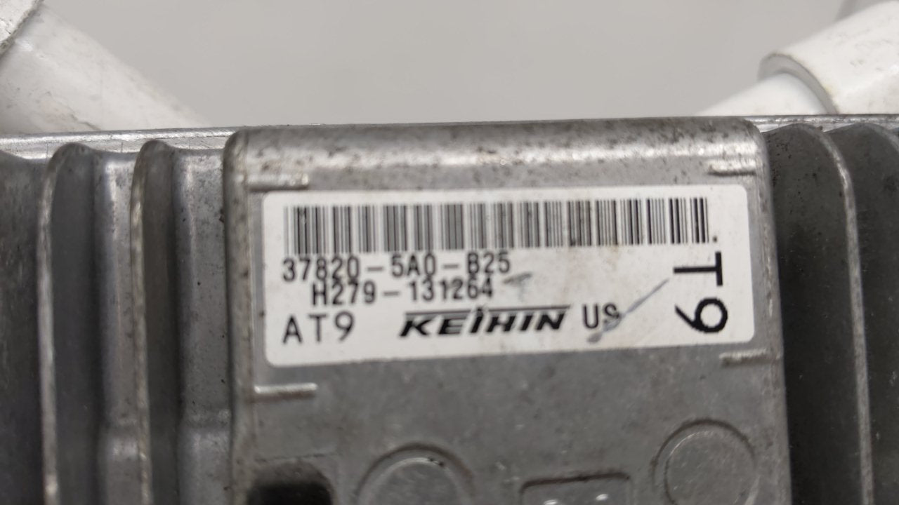 2016 Honda Accord PCM Engine Control Computer ECU ECM PCU OEM P/N:37820-5A0-B25 Fits OEM Used Auto Parts - Oemusedautoparts1.com