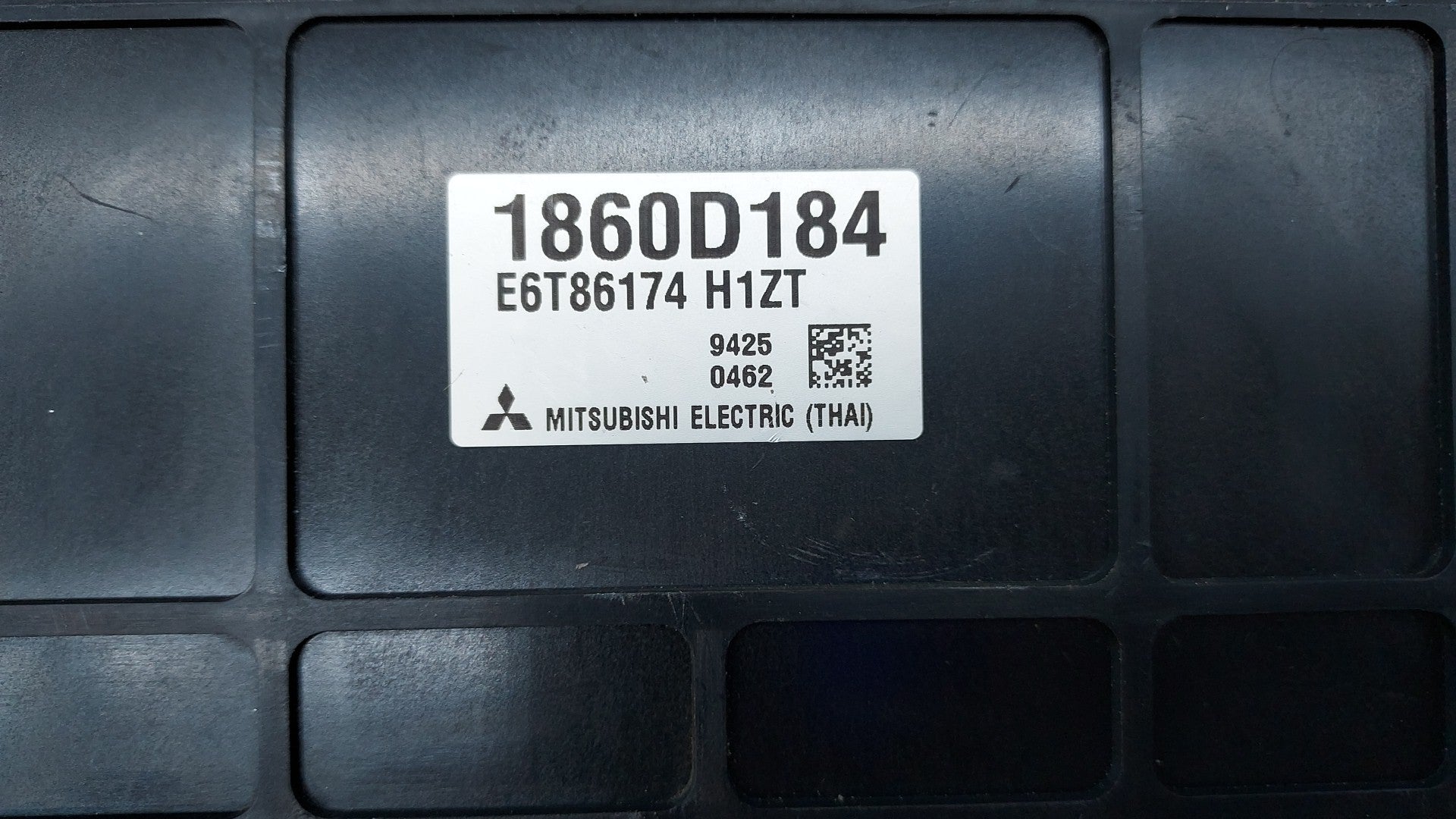 2019 Mitsubishi Mirage PCM Engine Control Computer ECU ECM PCU OEM P/N:1860D184 1860D483 Fits OEM Used Auto Parts - Oemusedautoparts1.com