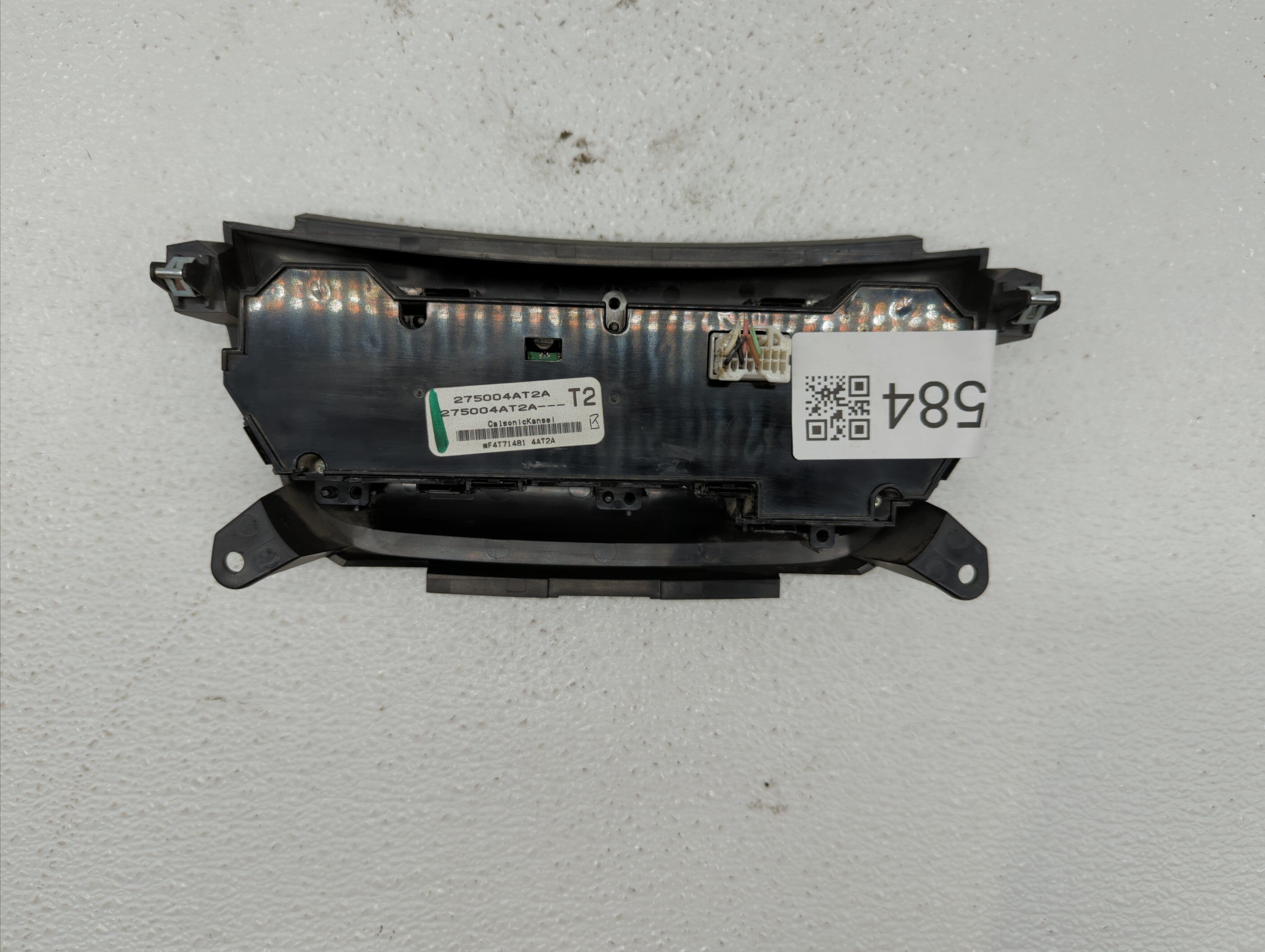2015-2017 Nissan Sentra Climate Control Module Temperature AC/Heater Replacement P/N:275004AF2B 275004AT2A Fits OEM Used Auto Parts - Oemusedautoparts1.com