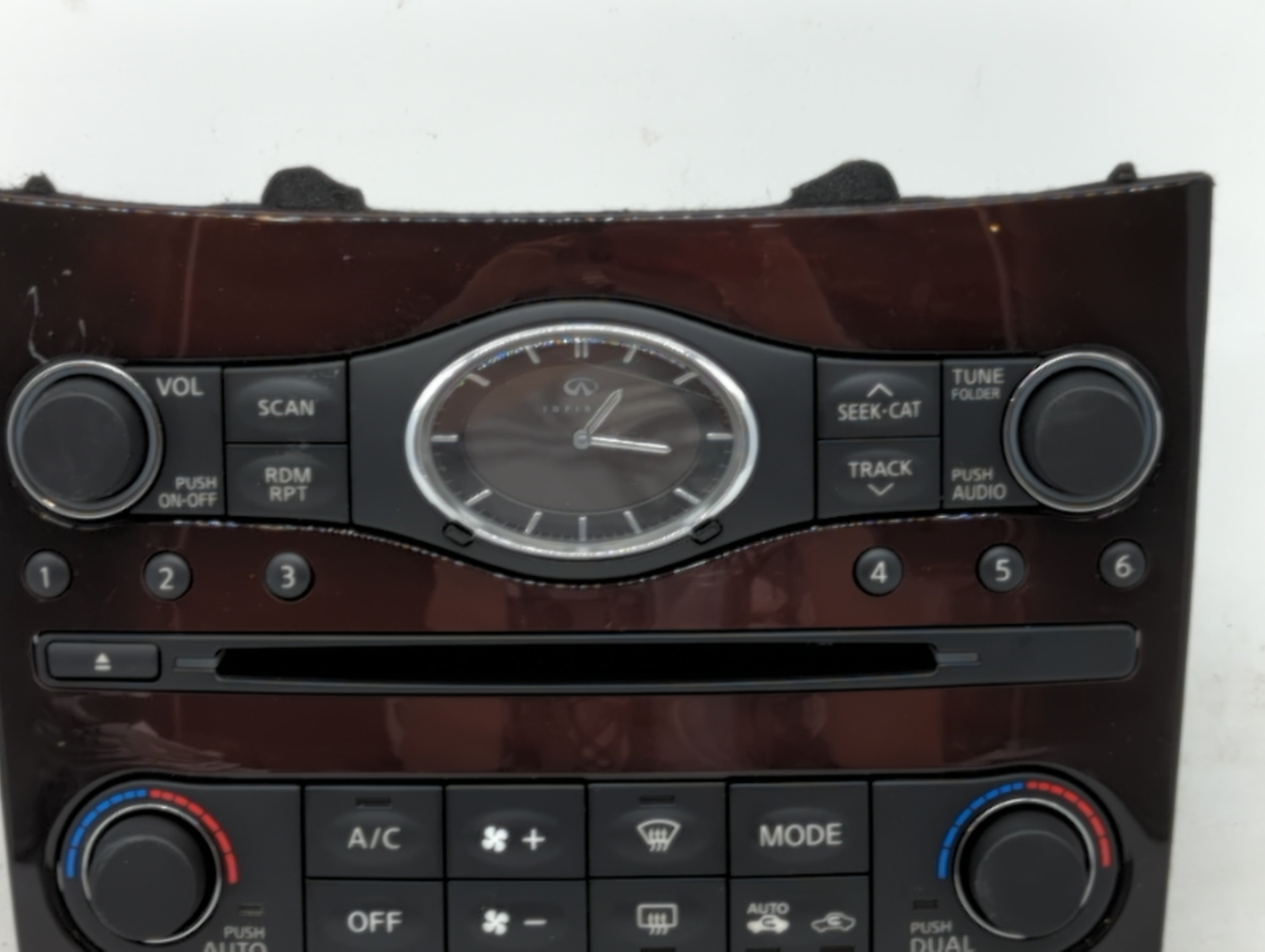 2017 Infiniti Ex35 Radio Control Panel - Oemusedautoparts1.com