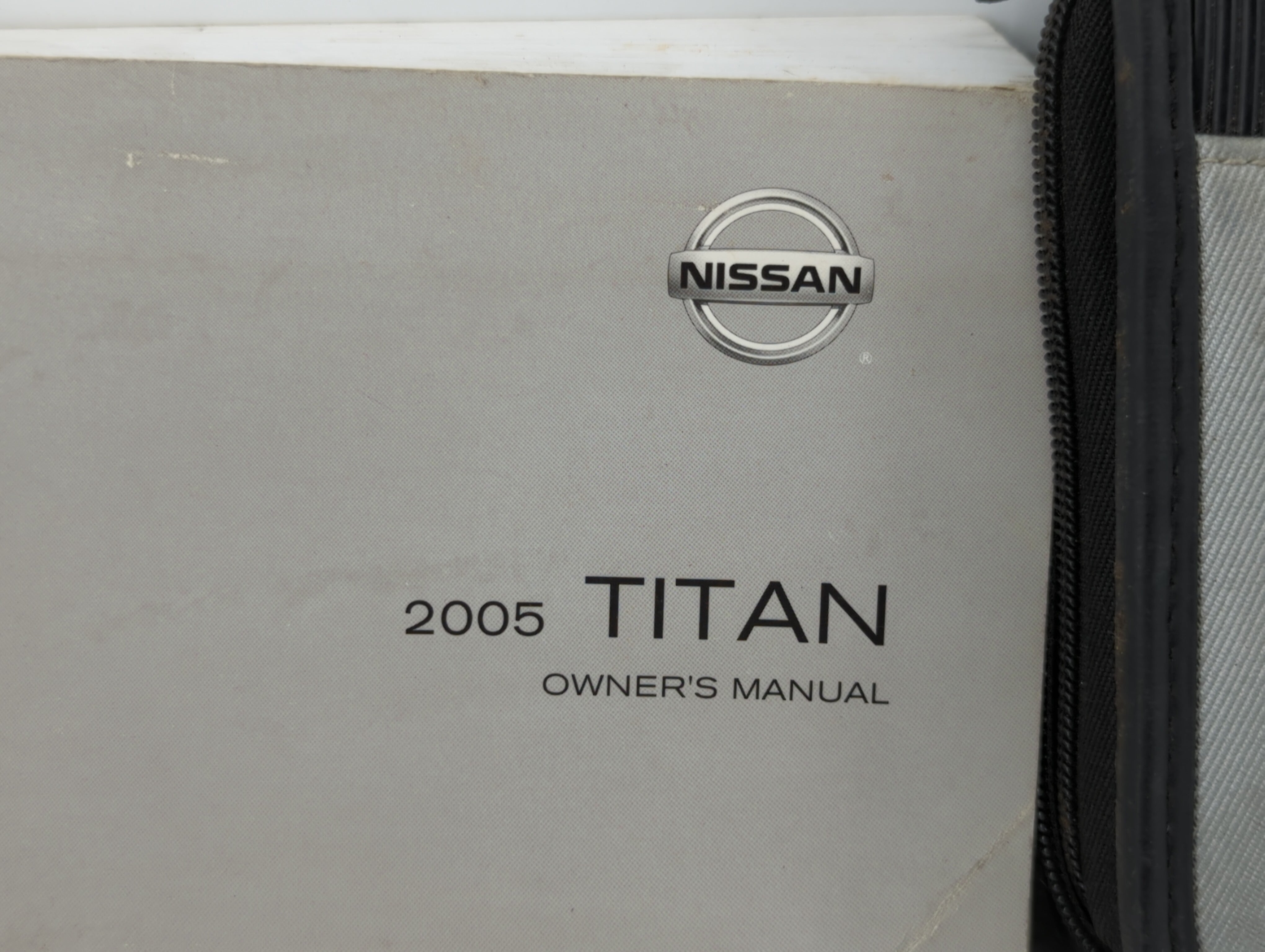 2005 Nissan Titan Owners Manual Book Guide OEM Used Auto Parts - Oemusedautoparts1.com