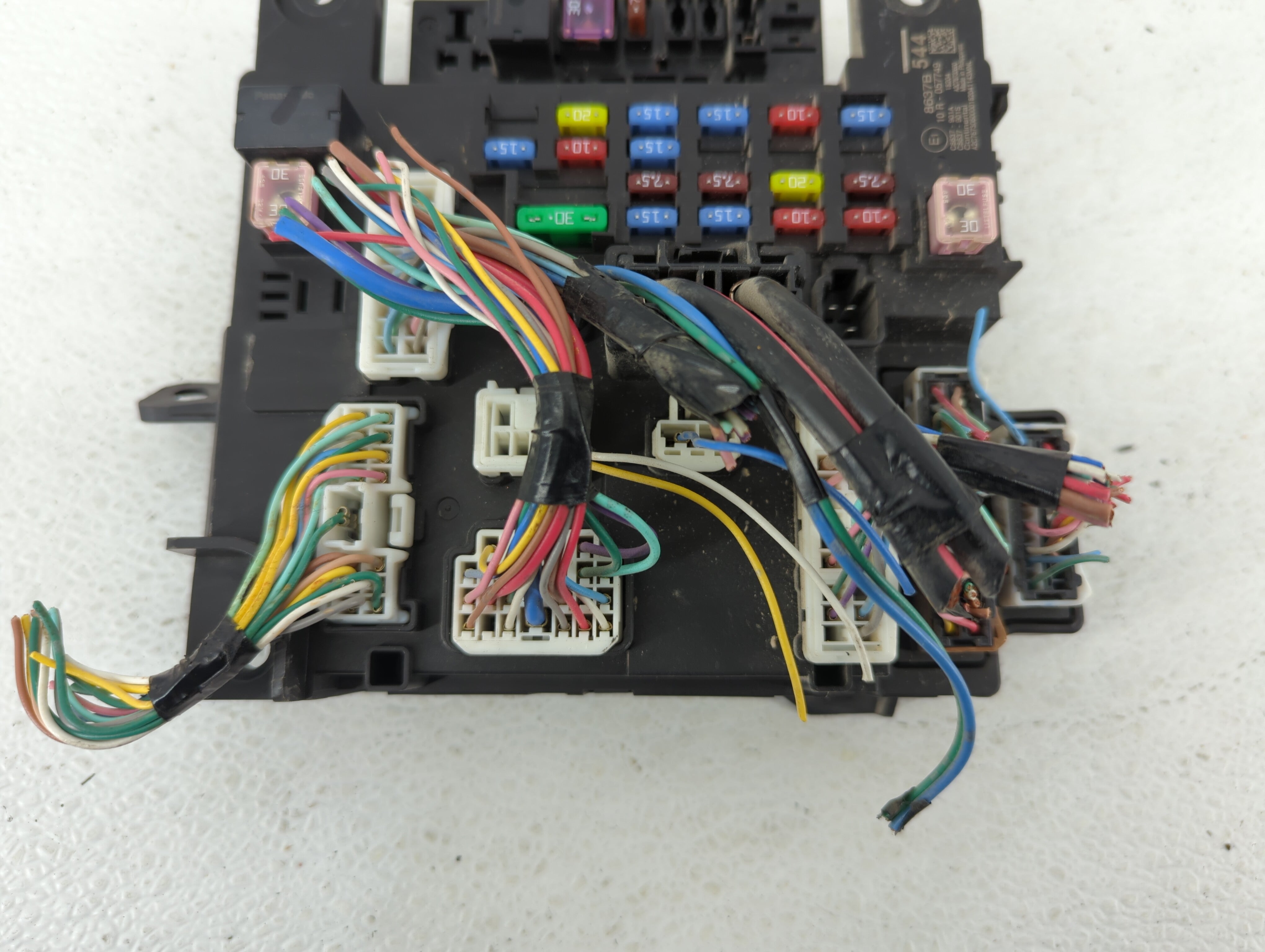 2012-2017 Mitsubishi Outlander Sport Fusebox Fuse Box Panel Relay Module P/N:8637B544 Fits Fits 2012 2013 2014 2015 2016 2017 OEM Used Auto Parts - Oemusedautoparts1.com