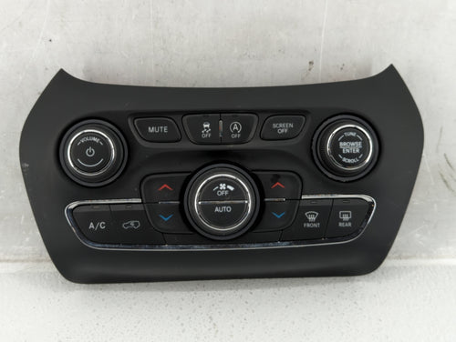 2019-2022 Jeep Cherokee Climate Control Module Temperature AC/Heater Replacement P/N:68285942AD 68285942AC Fits OEM Used Auto Parts