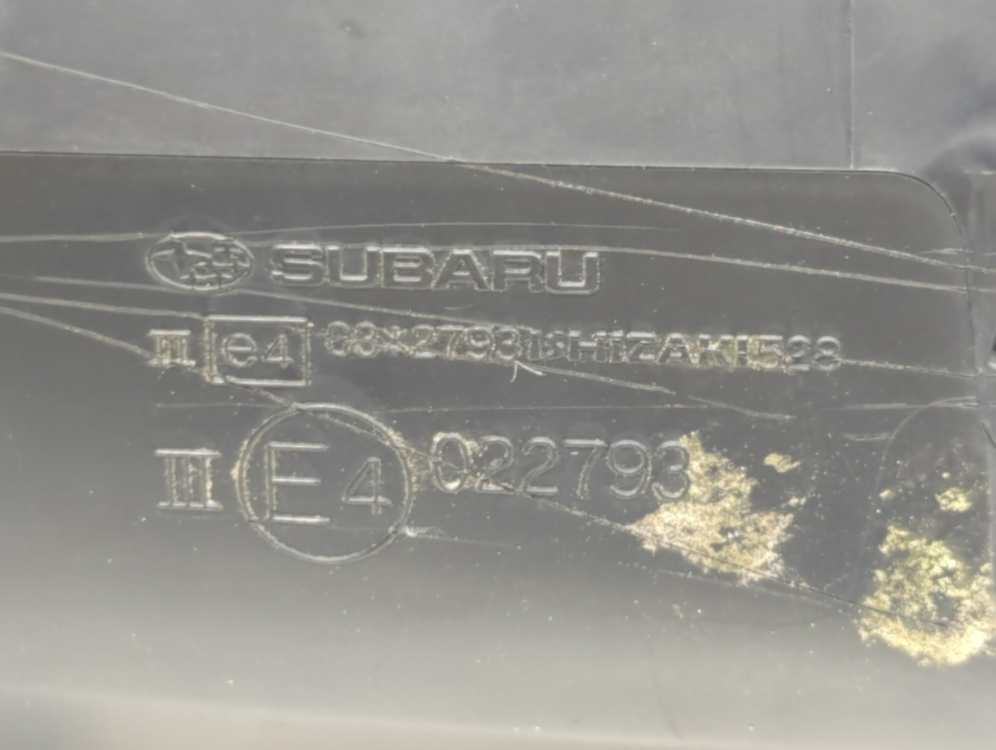 2009 Subaru Forester Side Mirror Replacement Driver Left View Door Mirror P/N:E4022793 Fits OEM Used Auto Parts - Oemusedautoparts1.com